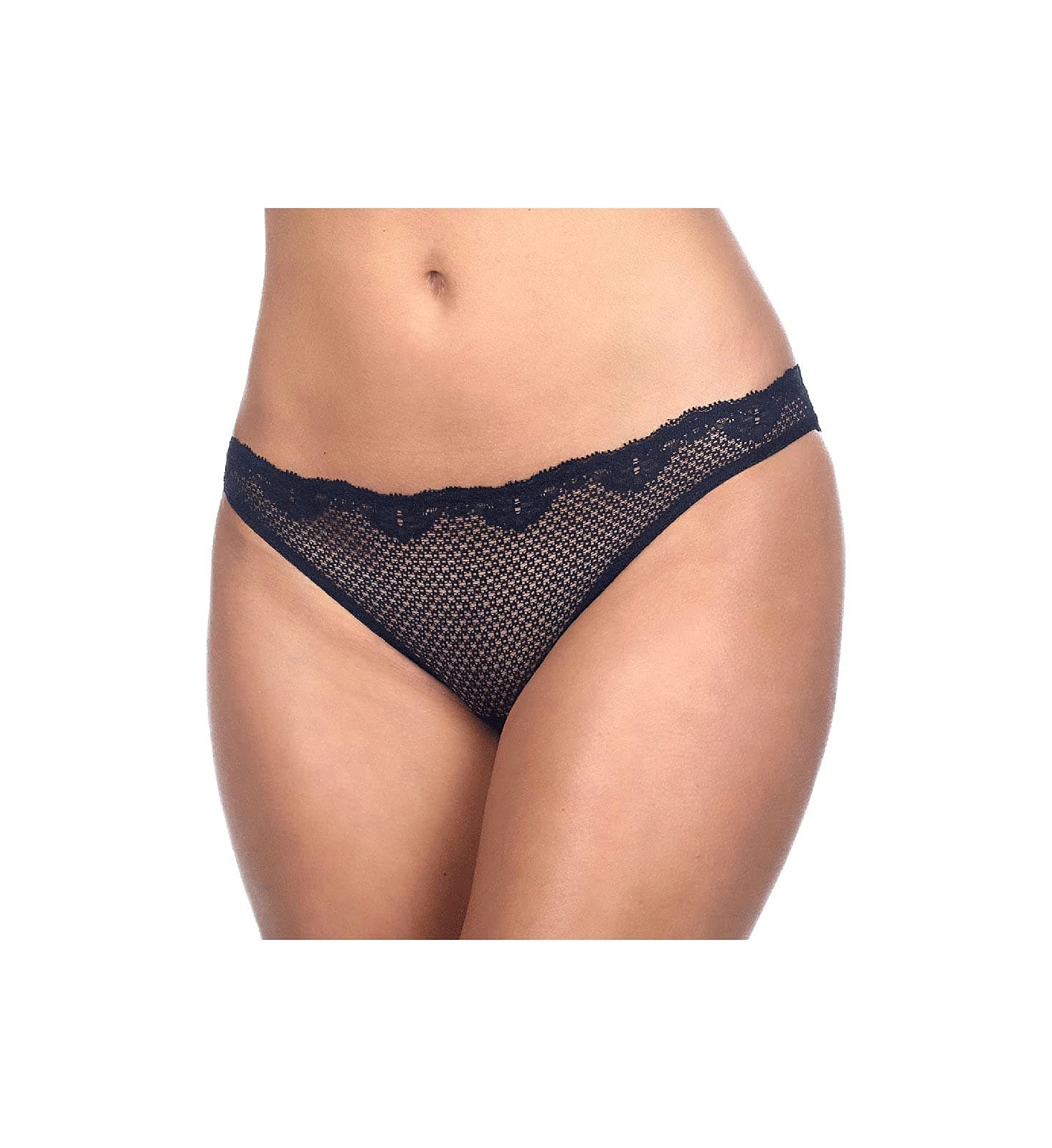 Timpa Women's Alice Lace Low Rise Bikini Panty 630473, Black, L