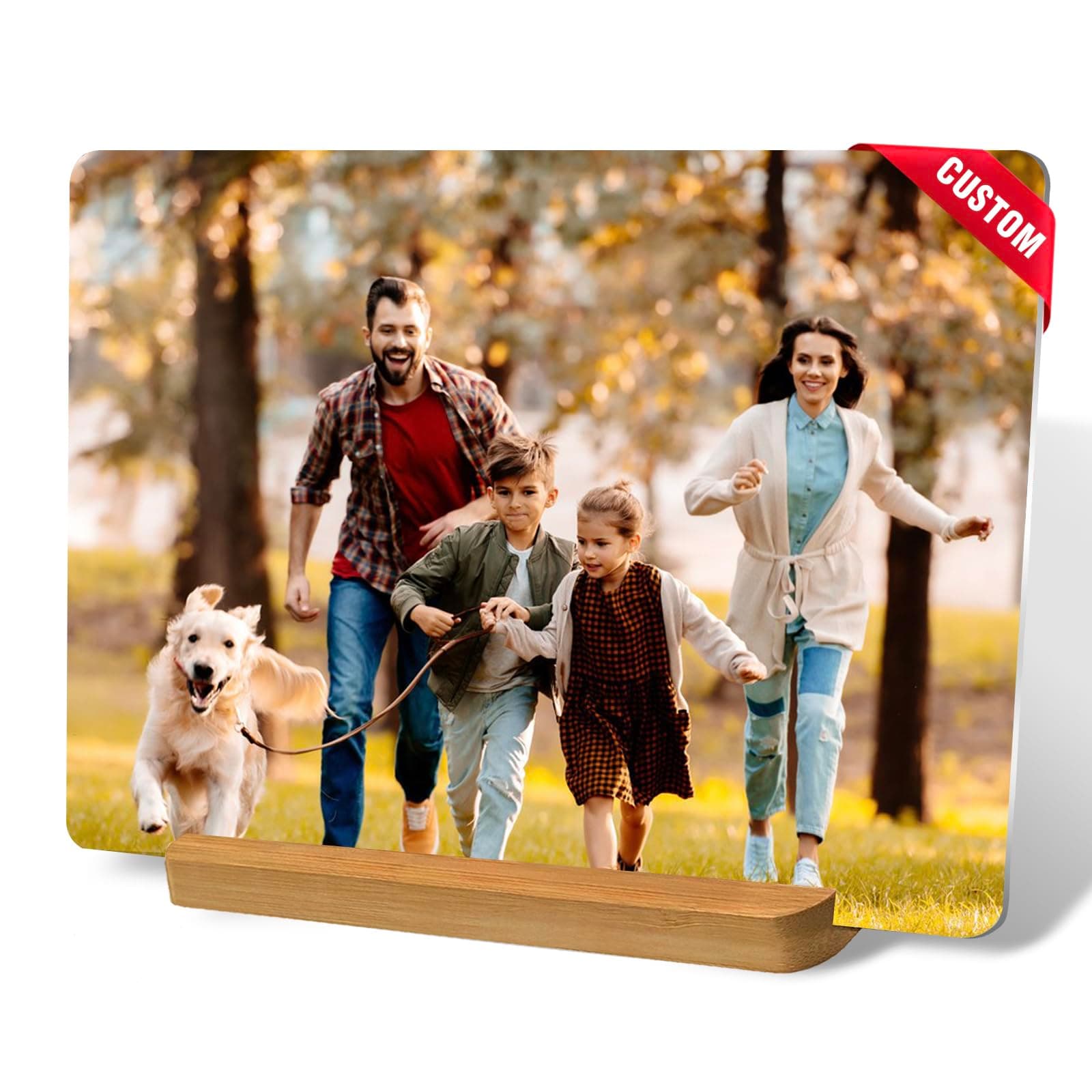 Custom Style Custom Metal Photo Prints,Customize Your own Picture Frame,Personalized Metal Picture Gift for Family and Lovers