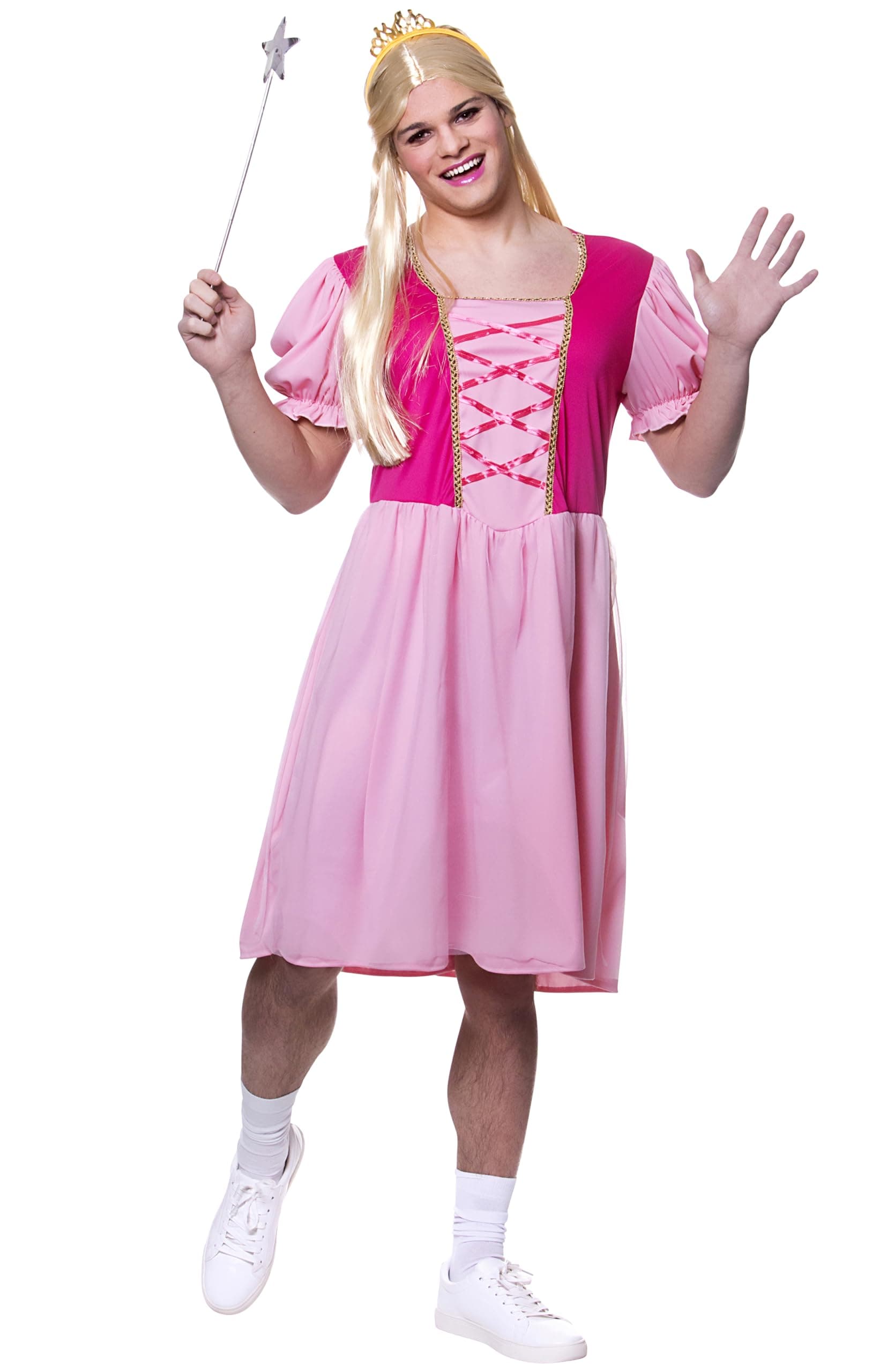 Wicked Costumes Adult Mens Funny Princess Fancy Dress Costume