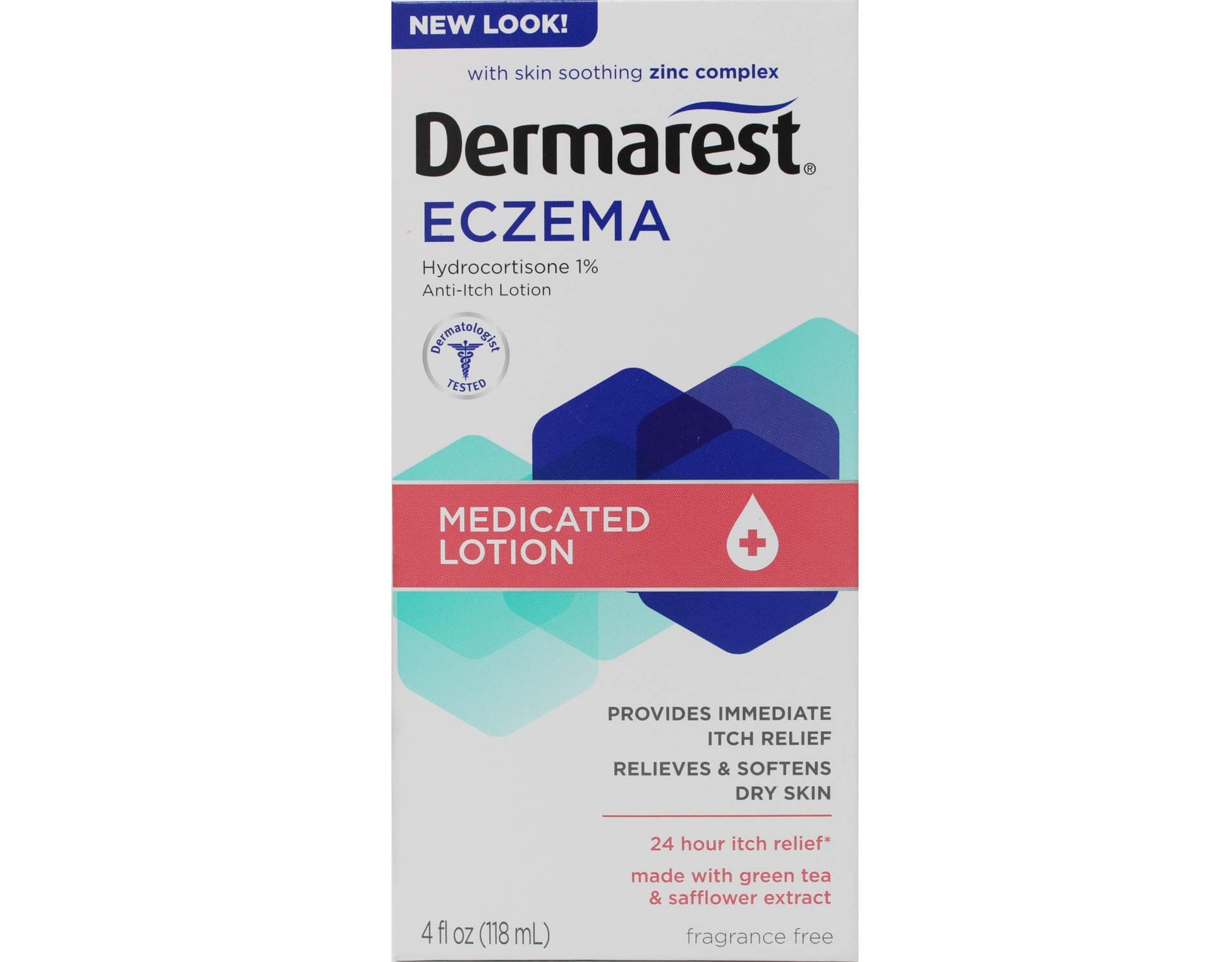 Eczema Medicated Lotion | Dermatologist Tested | 4 FL OZ (6 Pack)