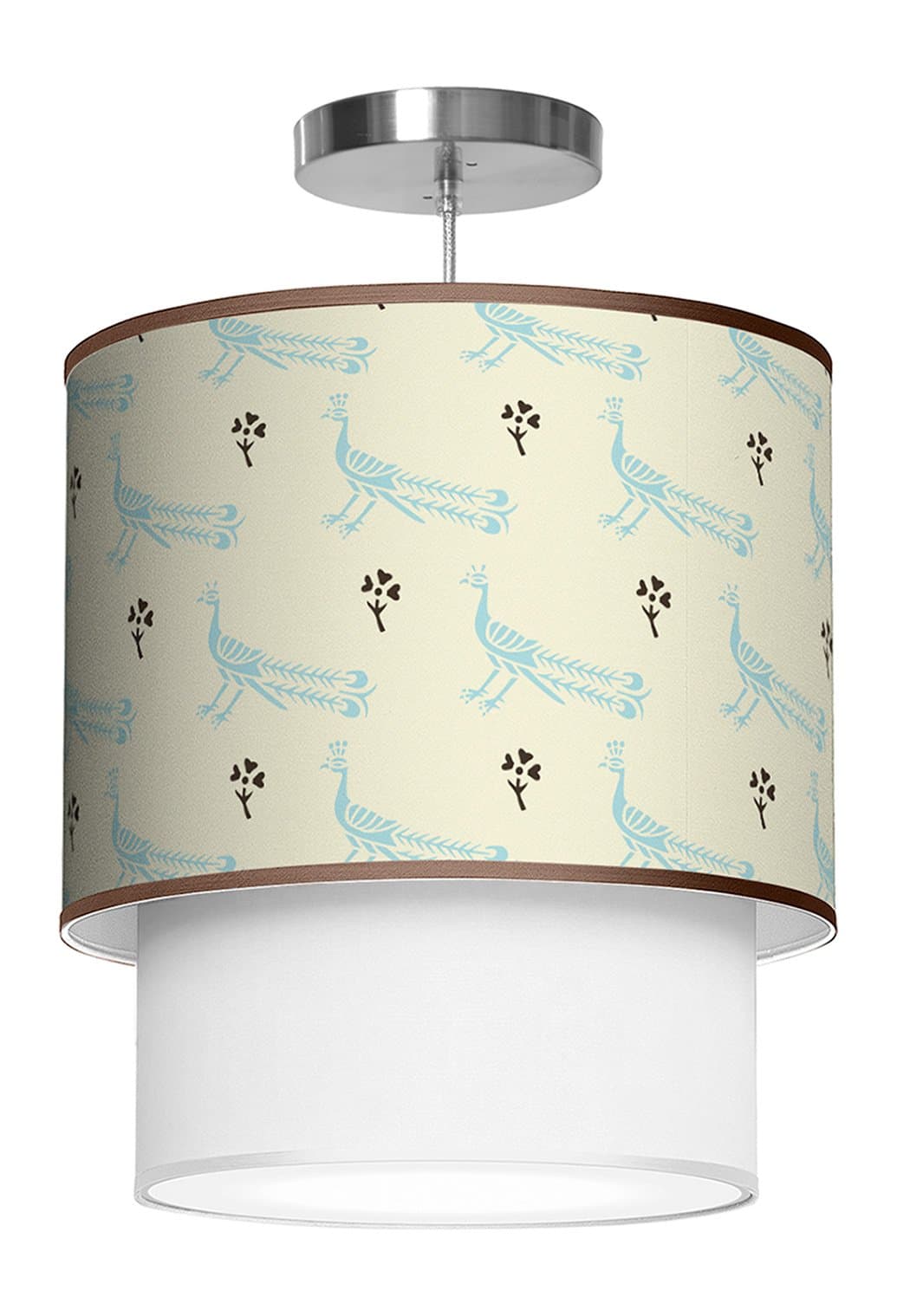 Seascape Lumiere Peacock Turquiose Lamp 28x28x30