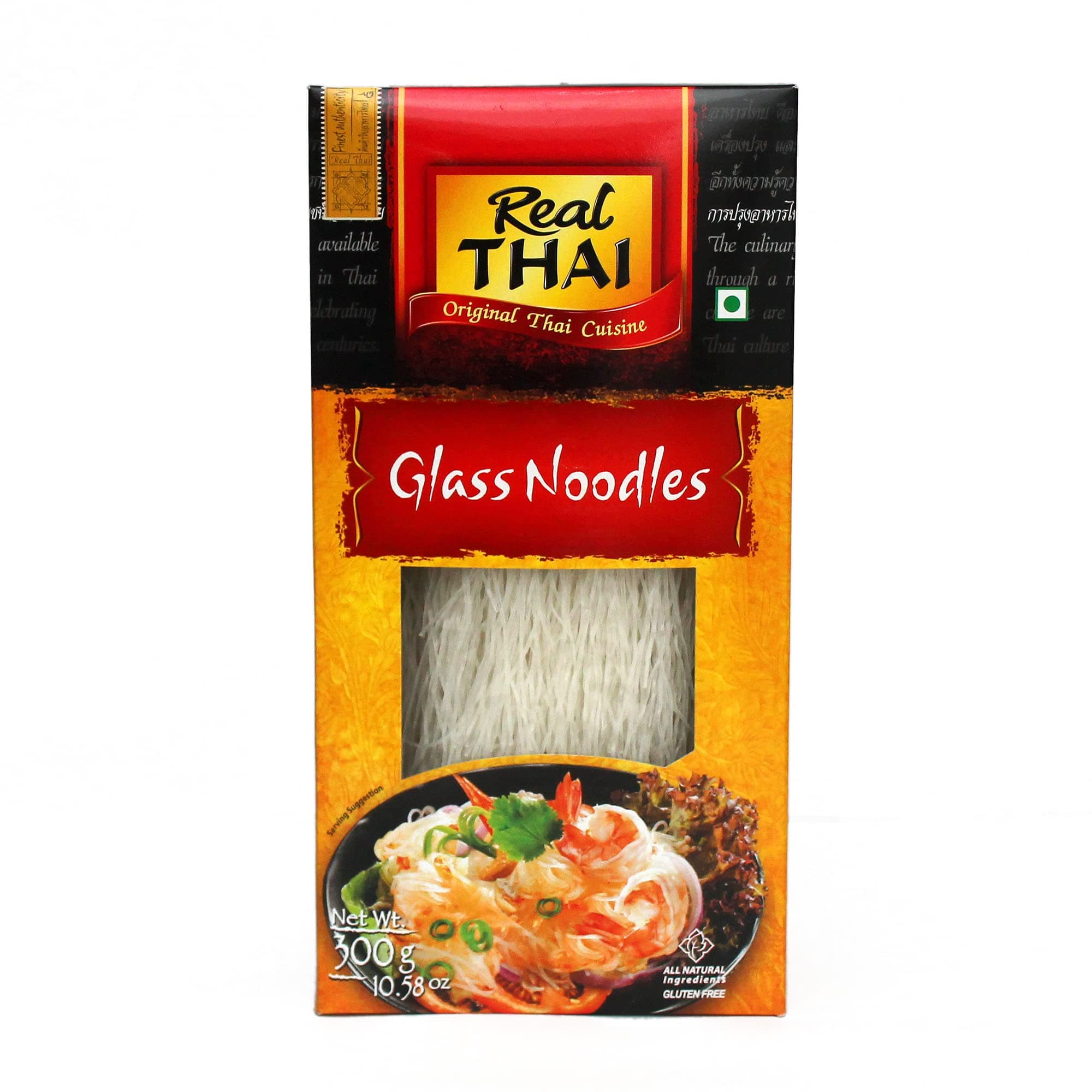 Real THAI Original Thai Cuisine Glass Noodles, 10.58 oz / 300 g