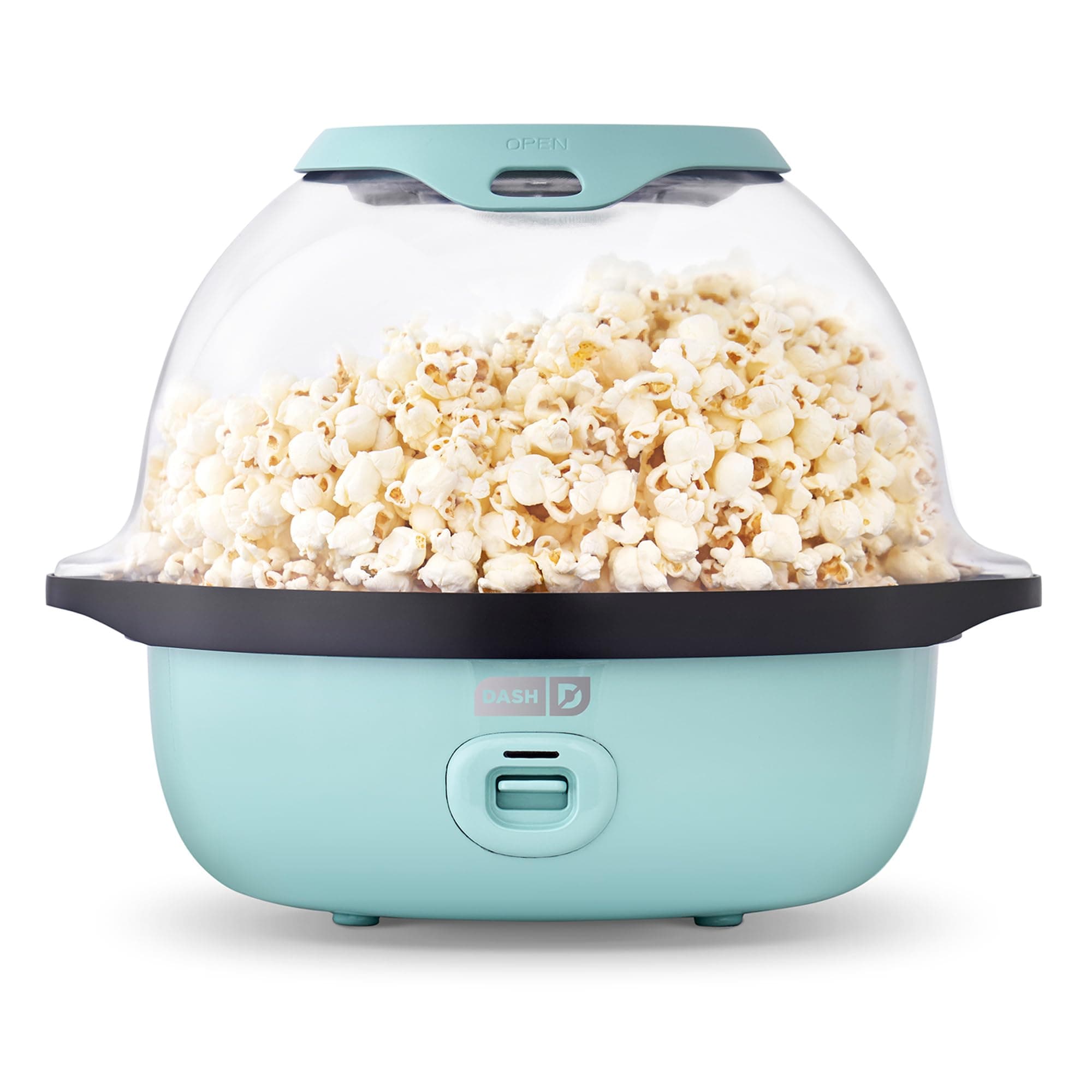 Dash DSSP355GBAQ02 Deluxe SMARTSTORE Stirring Popcorn Maker, 24 Cups, Aqua