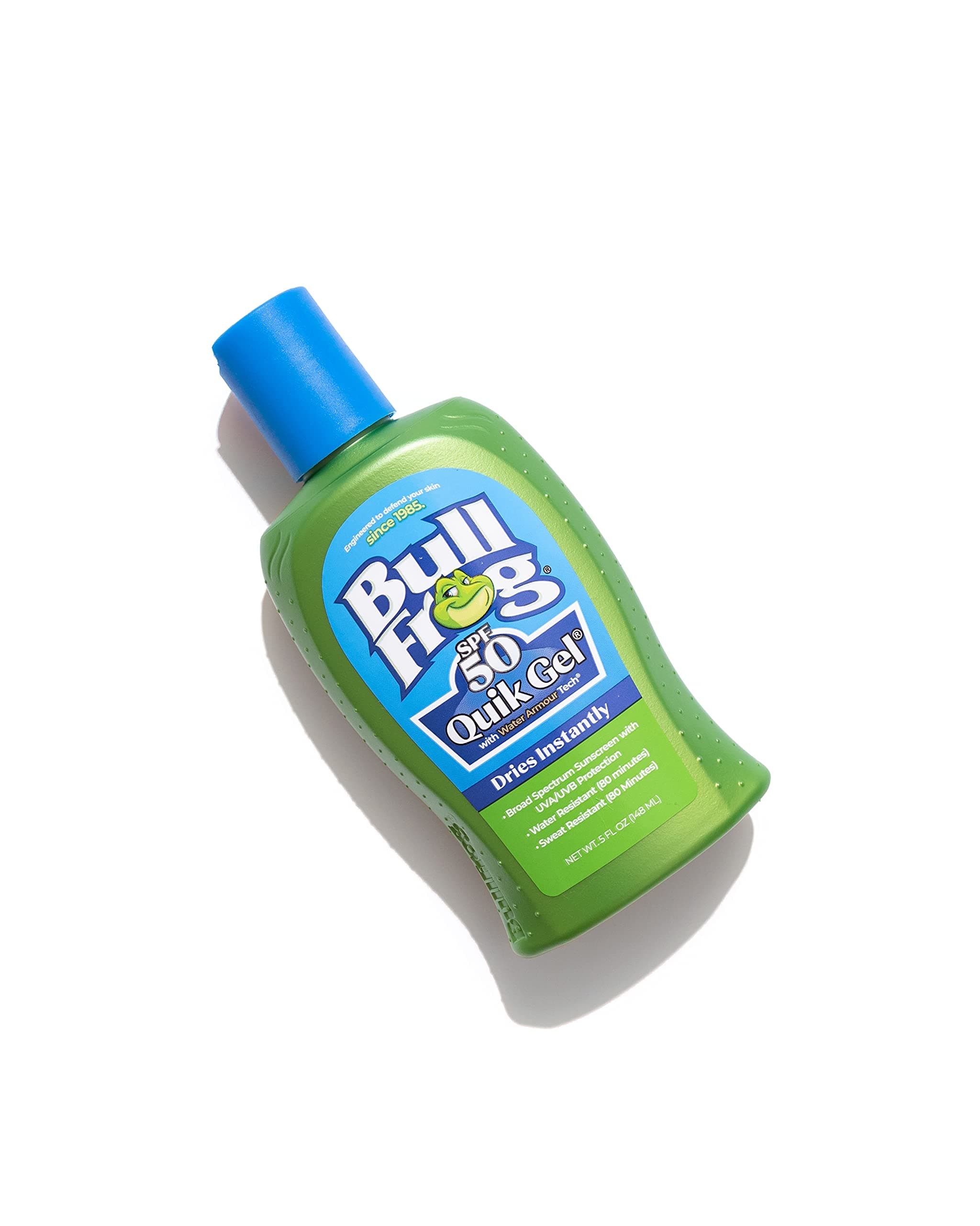 Bull Frog Land Sport Quik Gel Sunscreen, SPF 50 5 fl oz (147 ml)