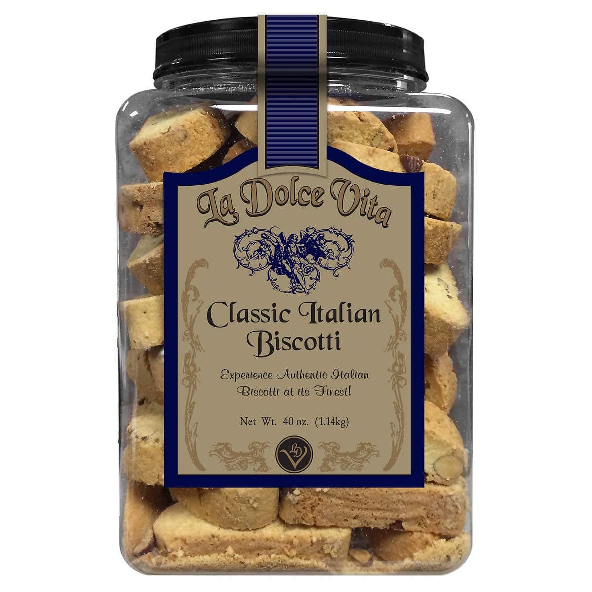 La Dolce Vita Classic Italian Biscotti, 40 oz (3 Pack)