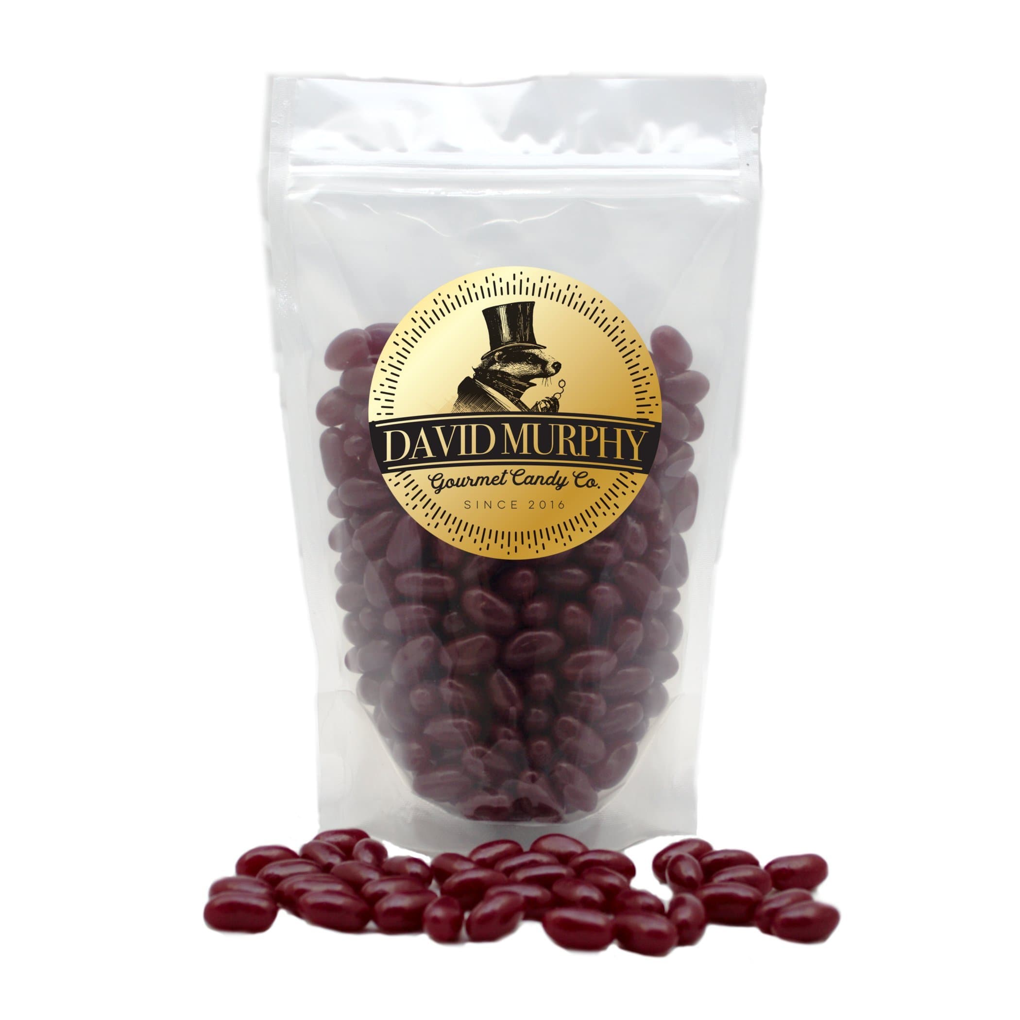 David Murphy Gourmet Jelly Beans - Natural Mangosteen Passionfruit, 1lb