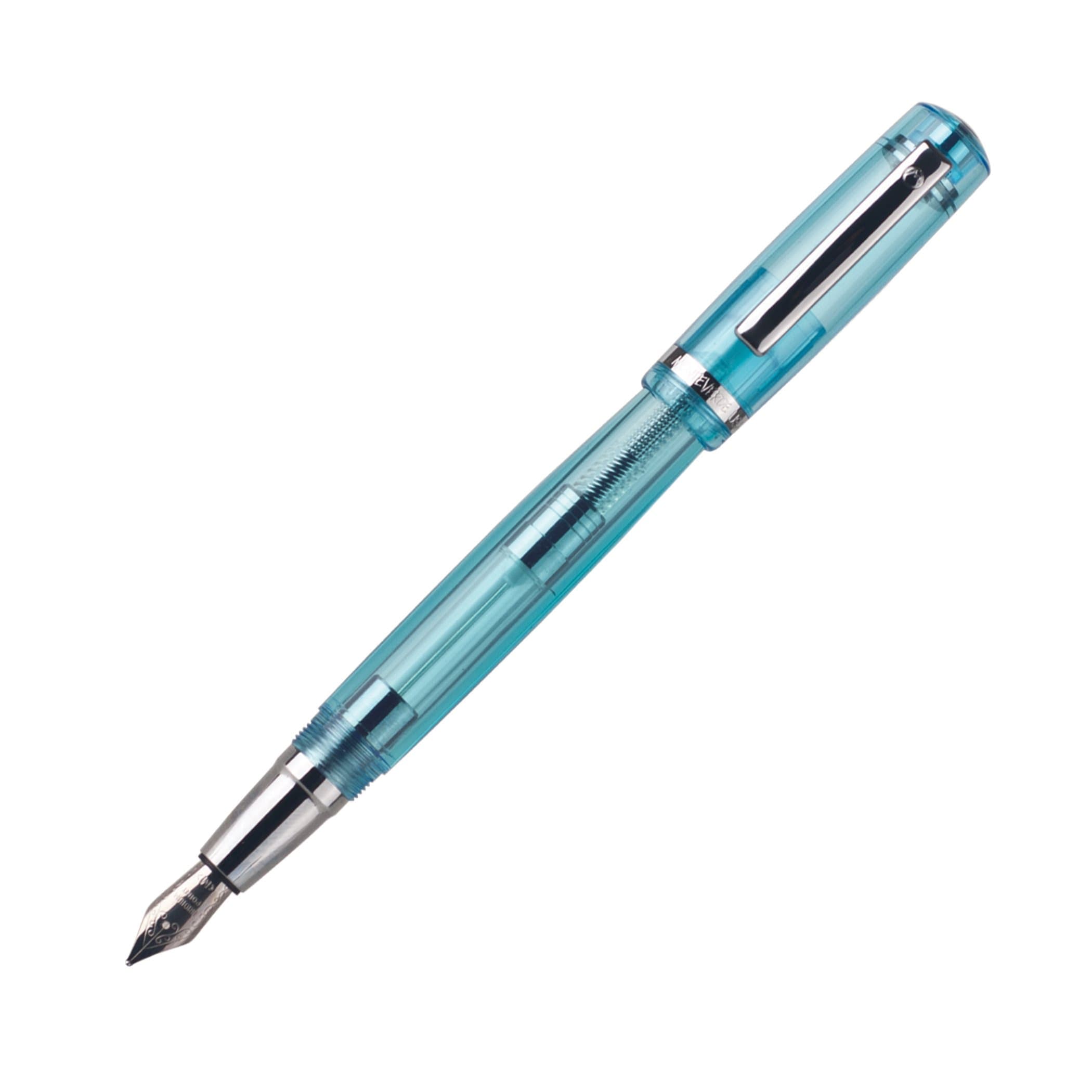 Monteverde Artista Crystal Fountain Pen, Turquoise (MV26915)