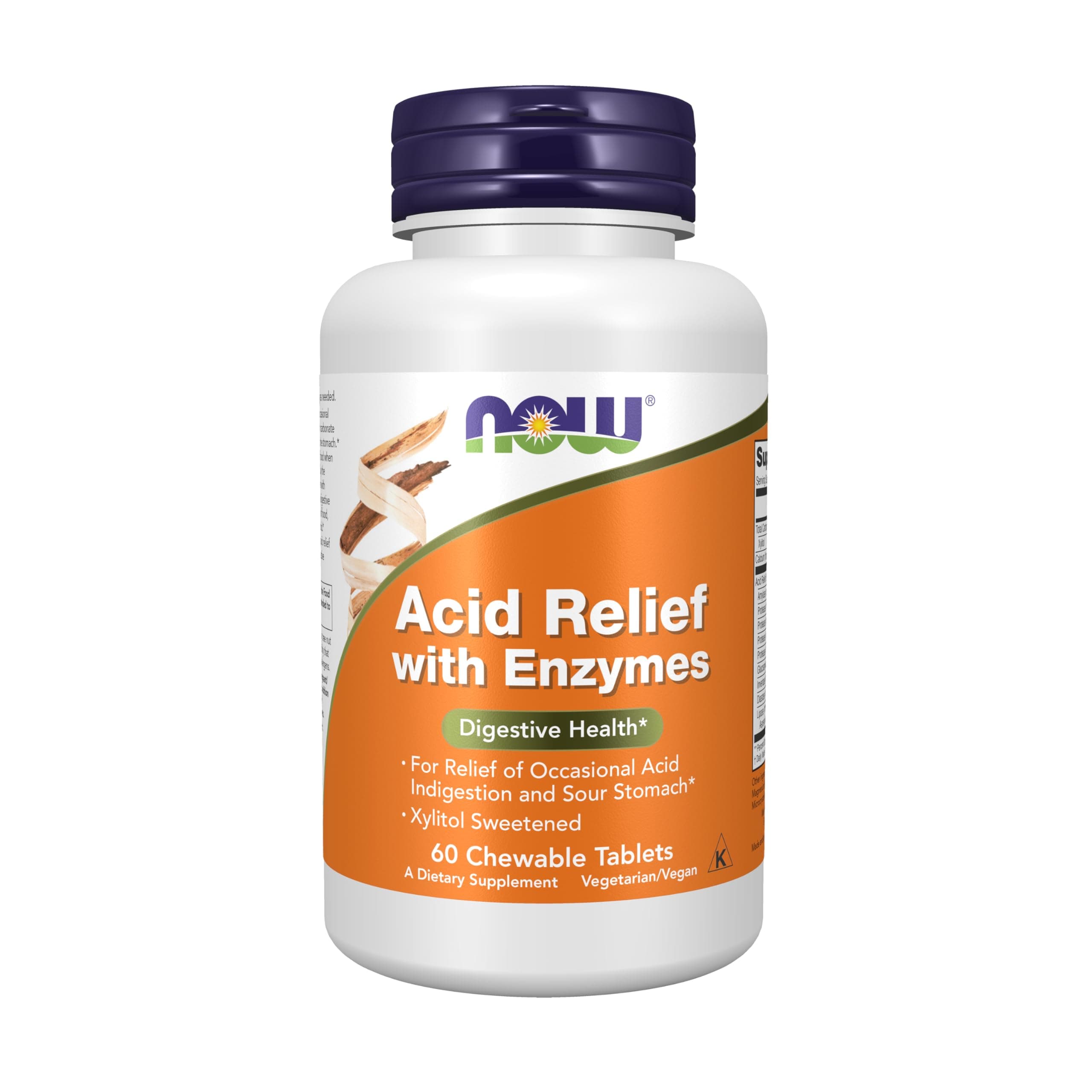 Acid Relief Chewable Enzymes Lozengeenges, 60 Count