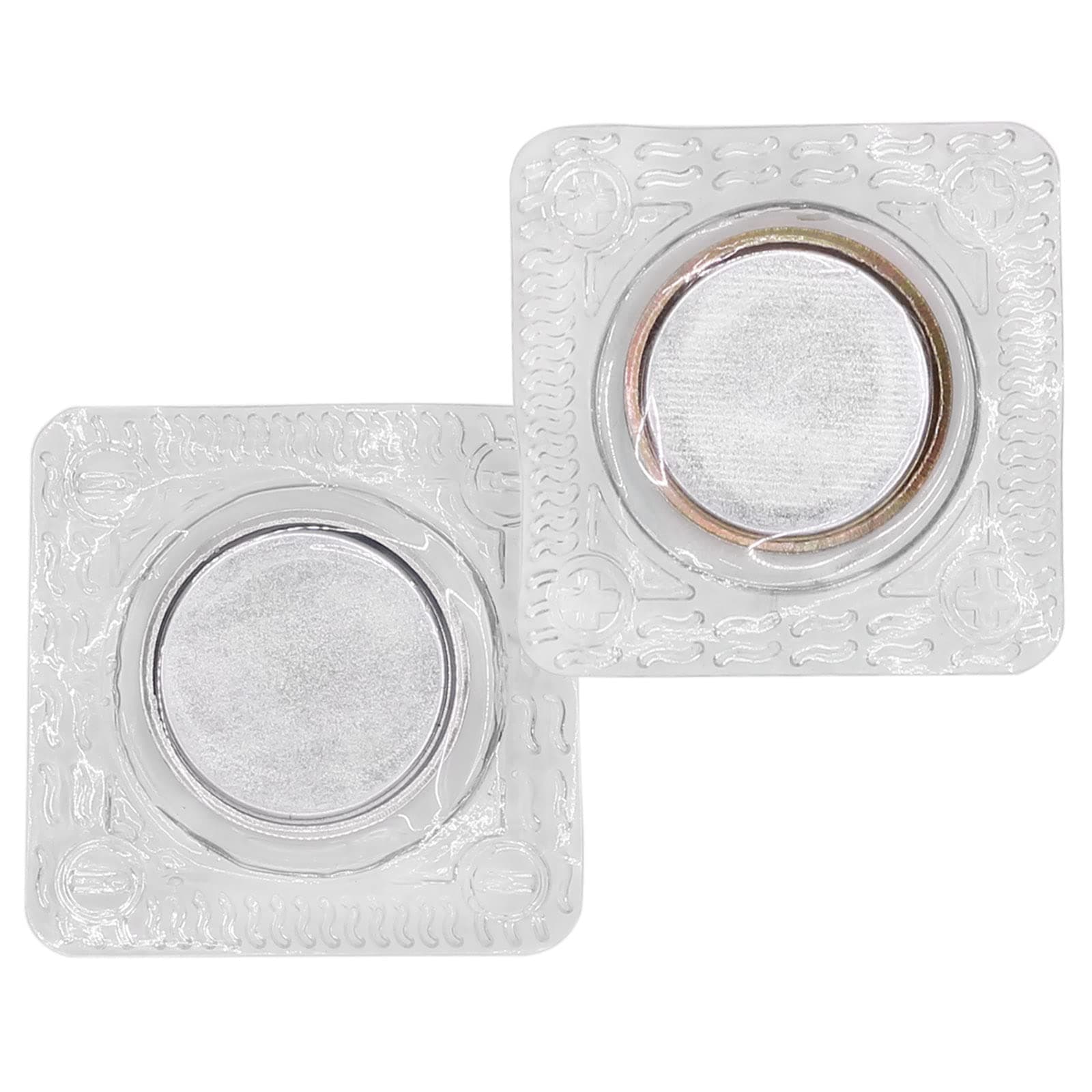 Betoplin 20mm 13/16" Sew in Magnetic Snaps, PVC Hidden Magnetic Closures for Purses Clothing Handbag