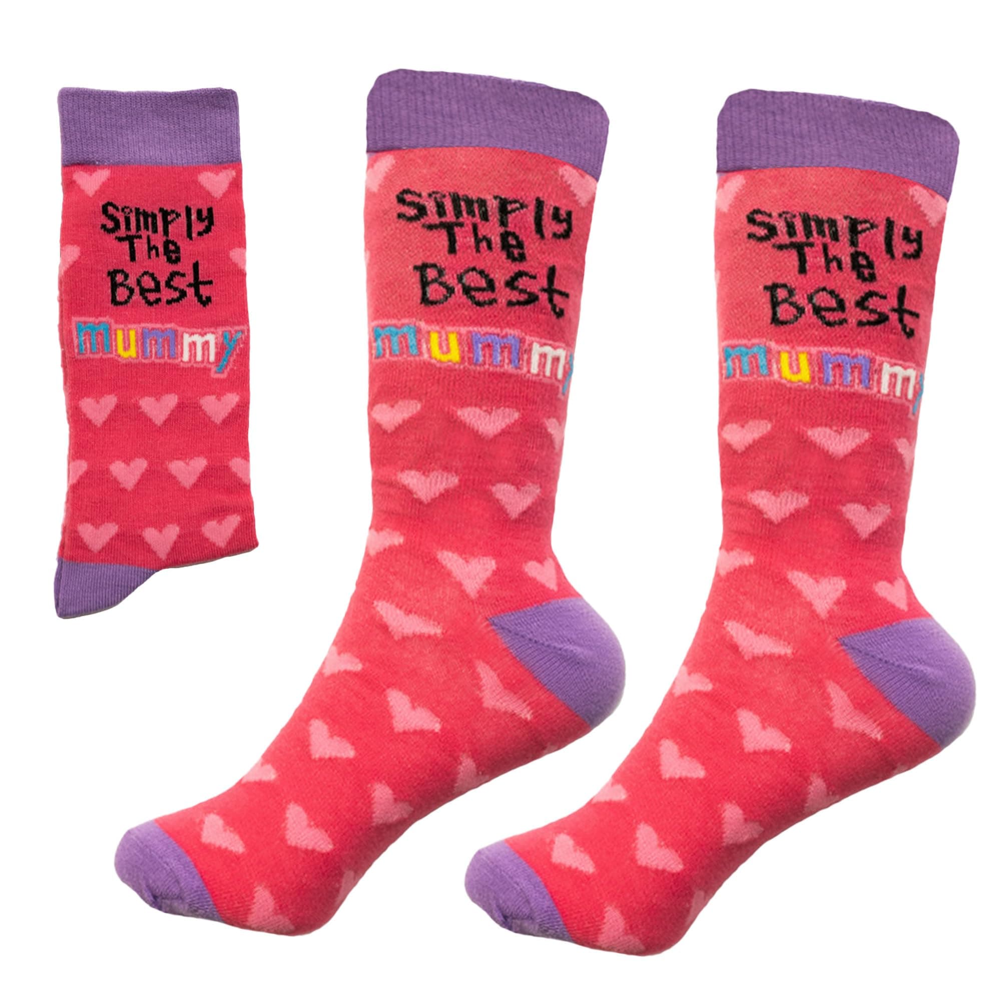 Simply The Best Novelty Socks For Men Women Girls Boys, Brothers Day, Sisters Day, Mothers Day, Fathers Day Christmas Birthday Gift