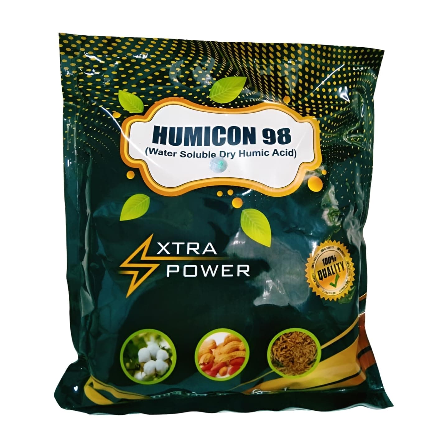 Greenedge Organic Humic Acid 98P Soil Conditioner and Fertilizer, 1 Kg | Natural Plant Growth Stimulator, Improves Root System (1000)