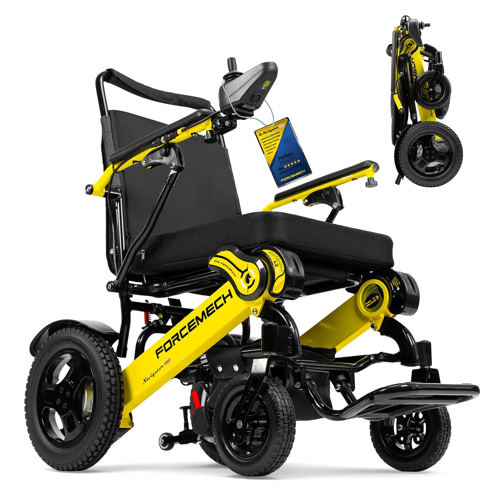 Navigator/Navigator XL - All Terrain Folding Electric Wheelchair - 6th Generation 2023 Model (Navigator XL)