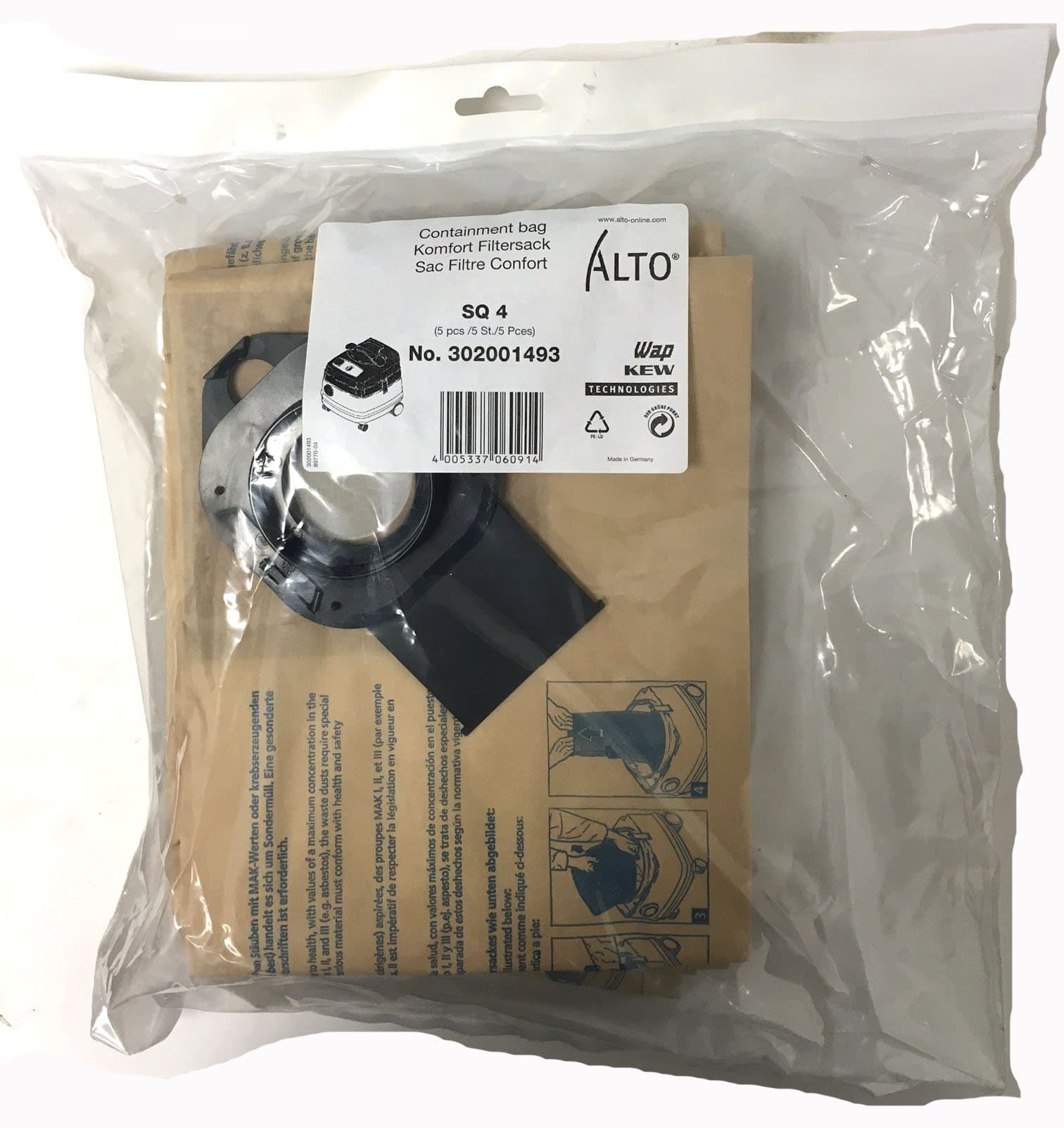 WAP Alto Vacuum Cleaner Bags