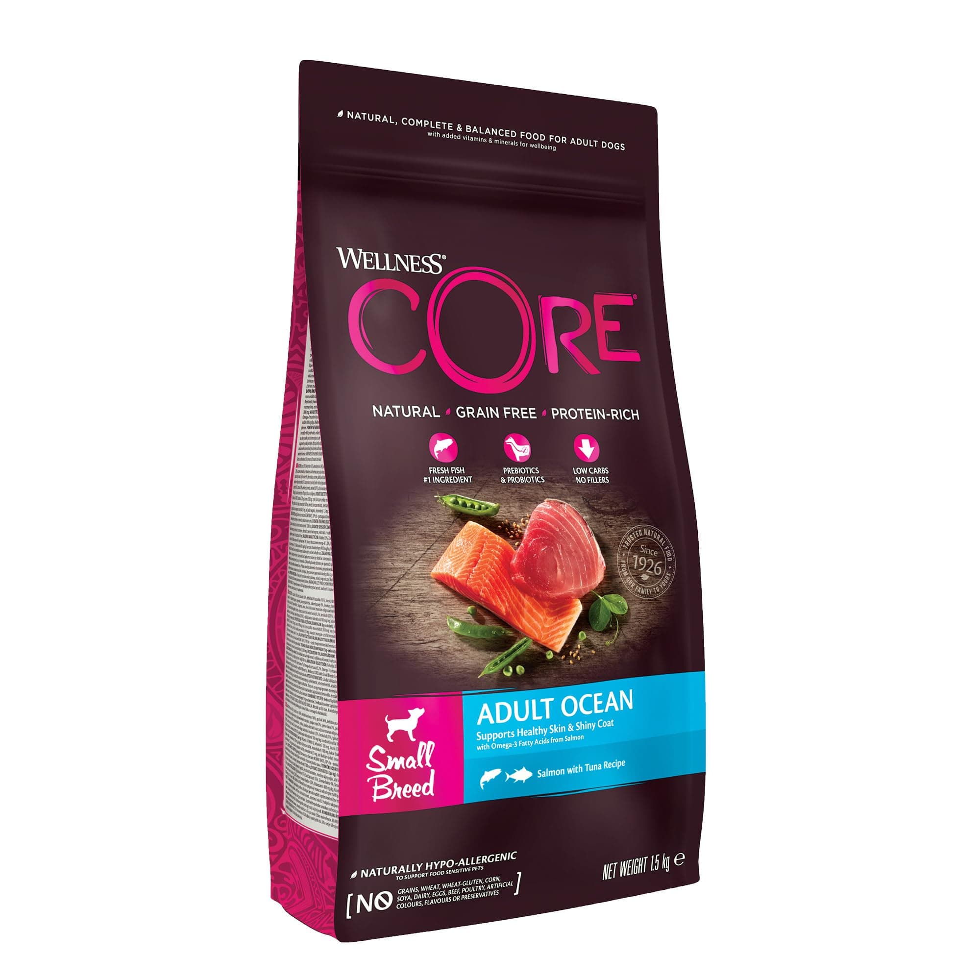 Wellness DD Core Small Breed Ocean 1.5kg