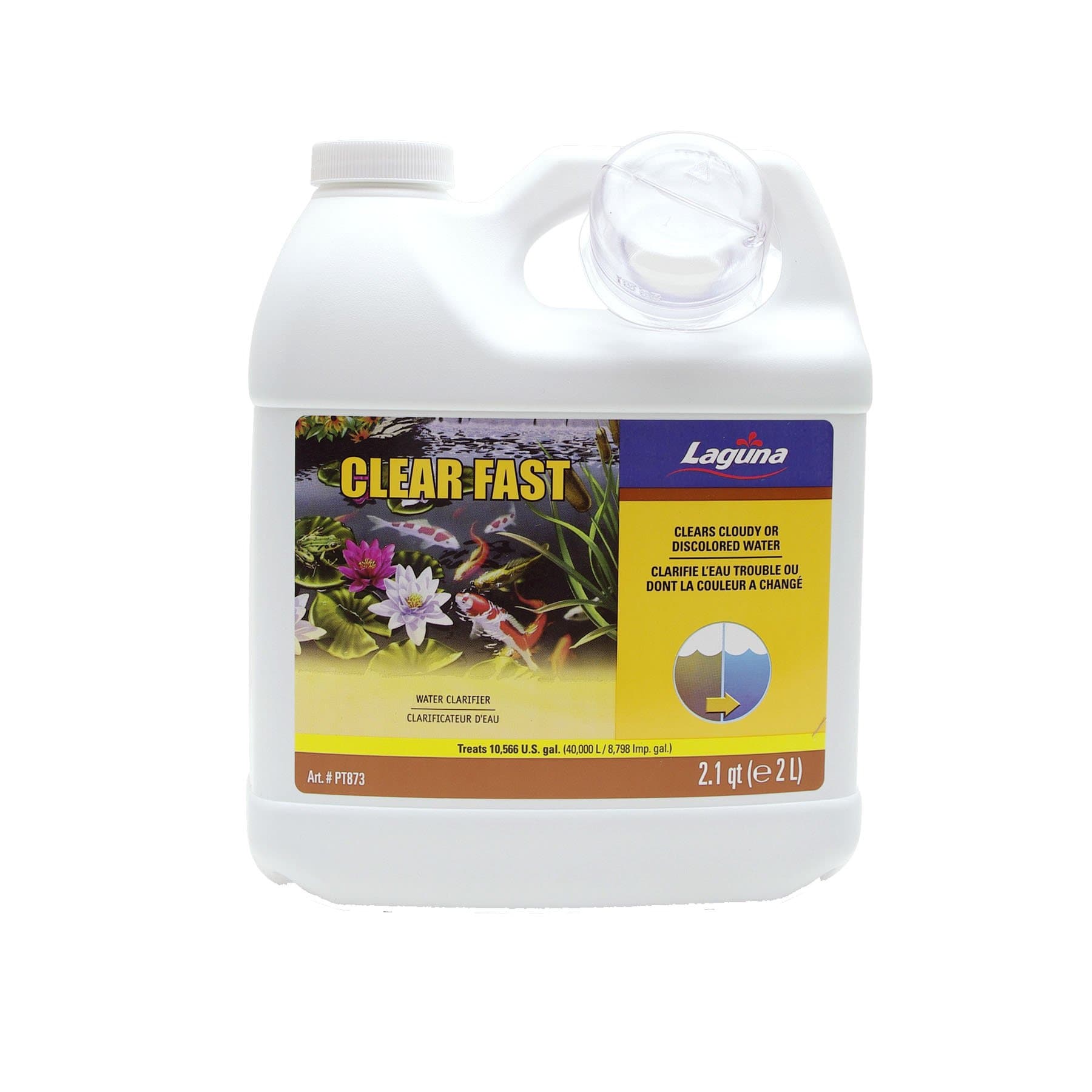 Laguna Clear Fast Pond Water Clarifier, 67.5-Ounces