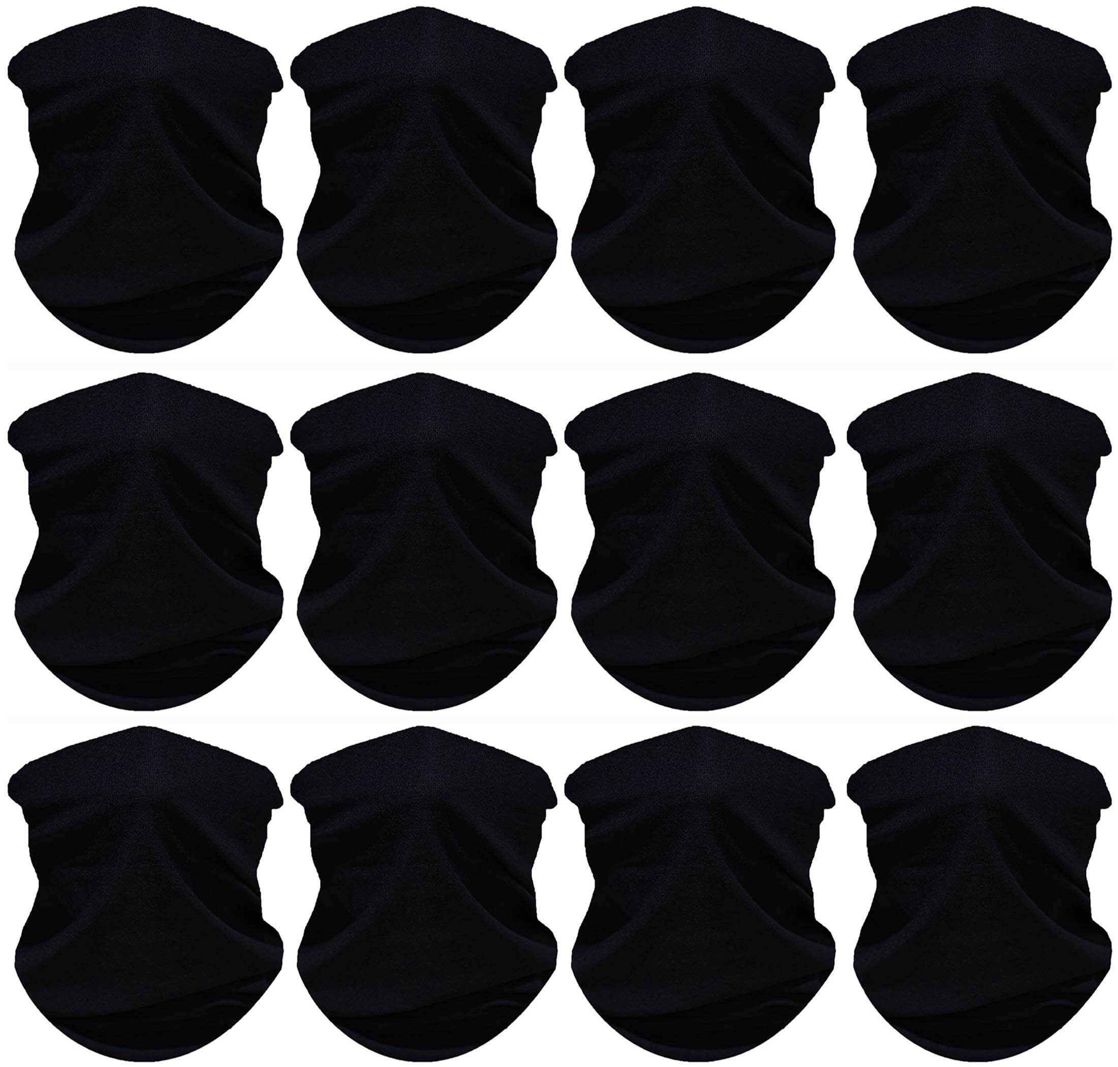 Headband Bandana 12-in-1 Versatile Sports Seamless Headwear Neck Gaiter Headwrap Balaclava Facemask Helmet Liner for Camping Running Cycling Fishing Hiking