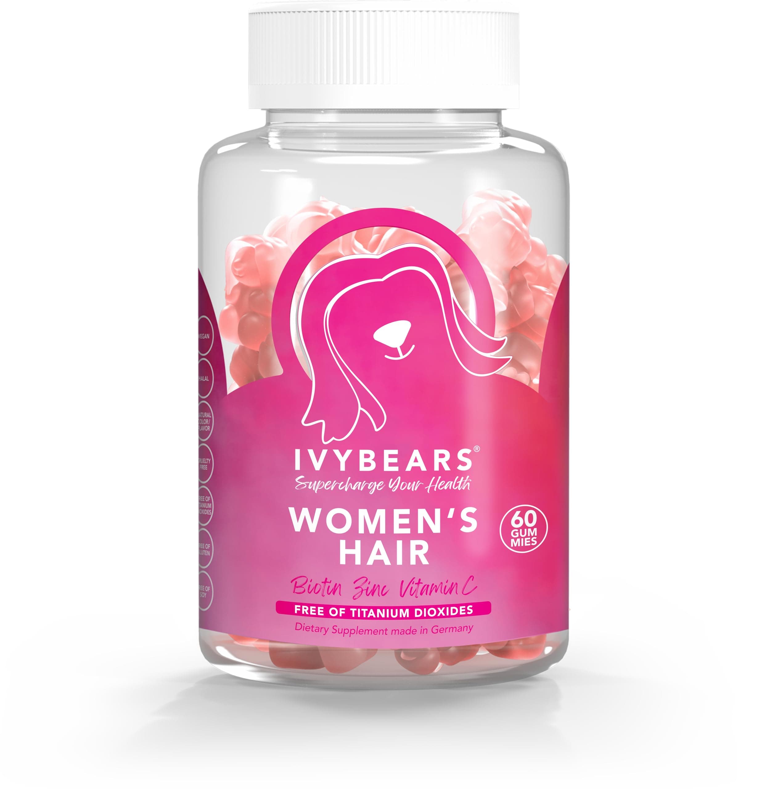 IvyBears ® | Hair Vitamins | Vegetarian | Biotin, Folic Acid, Hairvitamins …