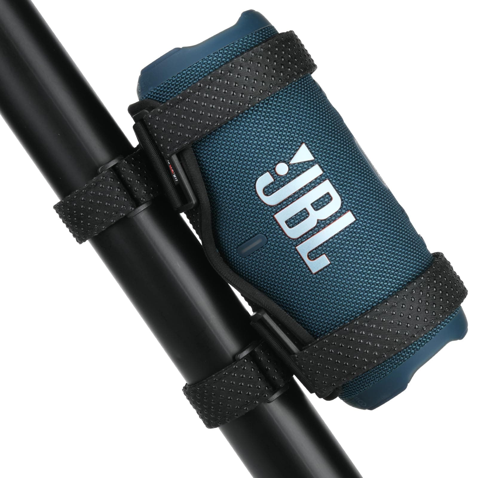 TXEsign Portable Speaker Mount for Bike/Golf Cart/Boat Railing, Adjustable Strap Bike Speaker Holder Attachment for JBL Charge 5/Charge 6/Flip 5/Flip 6/Flip 7/Beats Pill