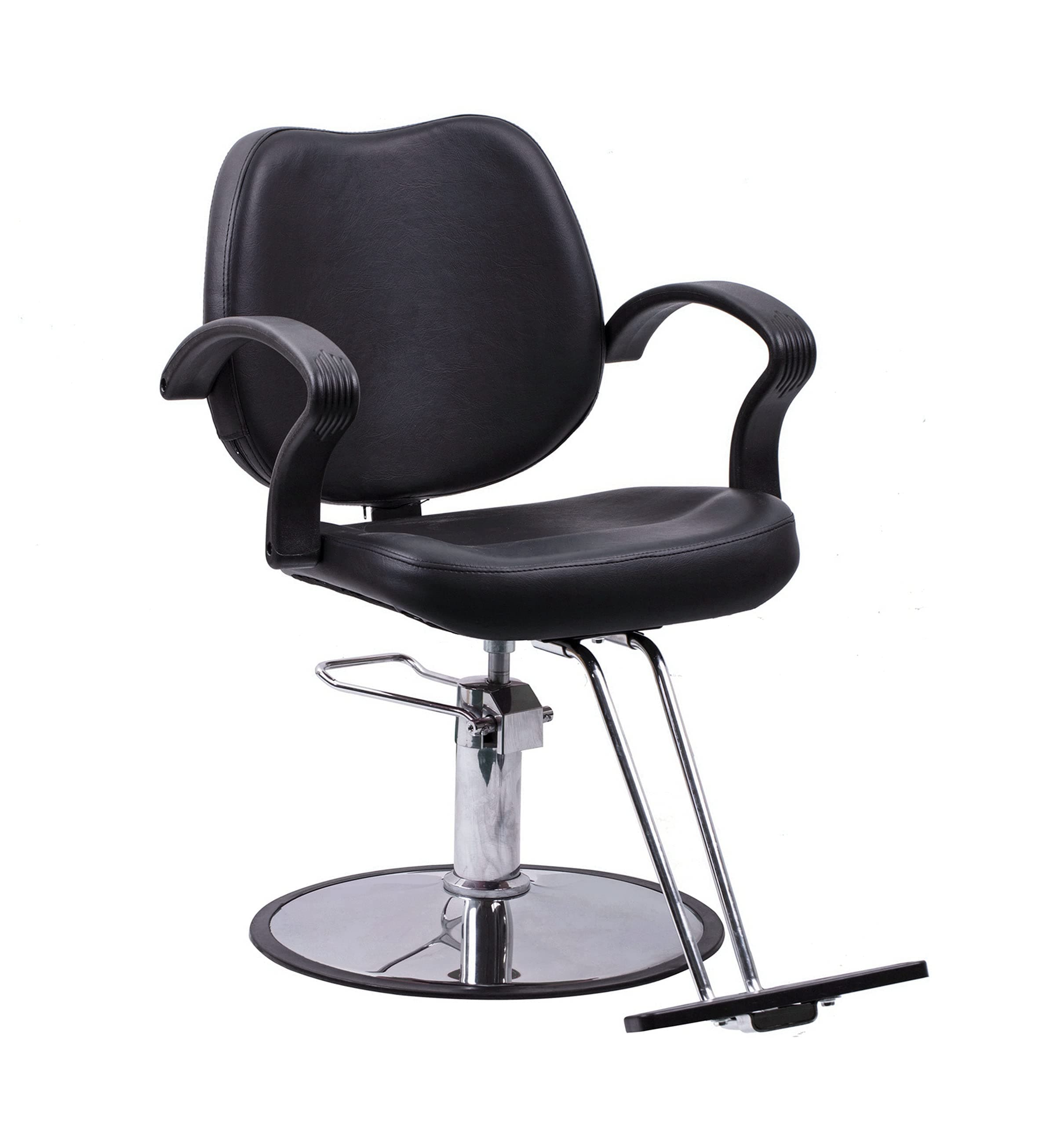 Black Hydraulic Barber Styling Hairdresser Chair Hair Beauty Salon Equipment