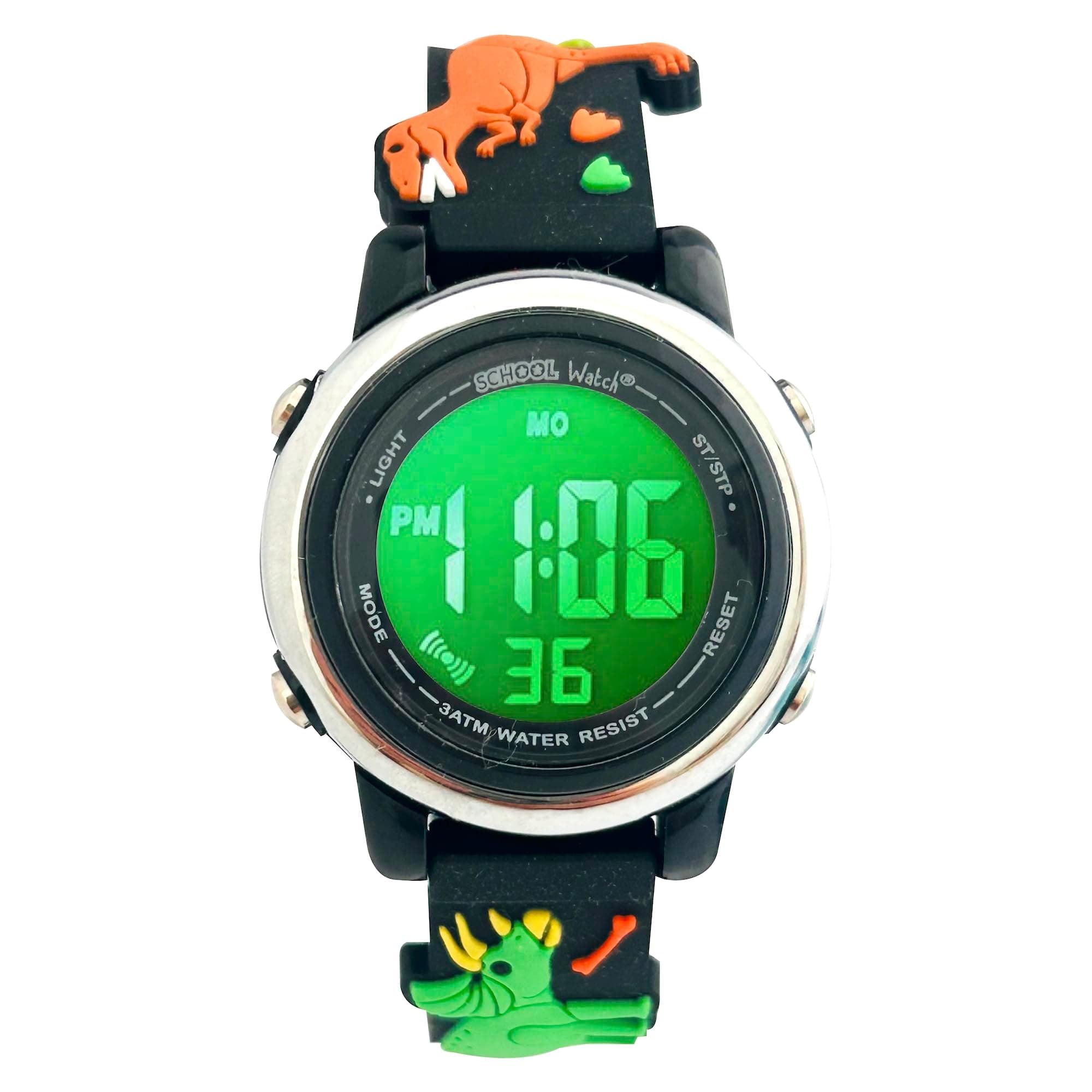 Preschool Collection Kids Digital Light Up Watch - Monster Trucks, Dinosaurs, Shark, Unicorn, Butterfly, Spider - Girls, Boys, Children, School