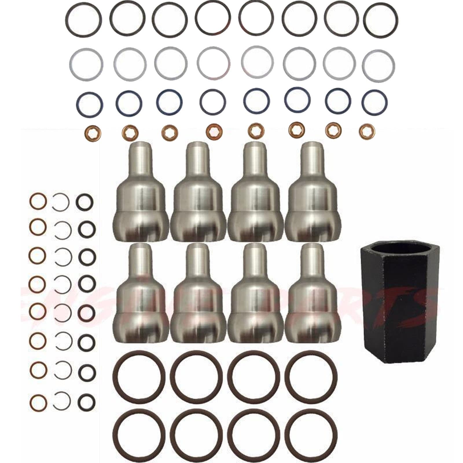 Ford 6.0L Powerstroke Oil Rail Leak Repair Kit,Tool,O-rings,+ Injector Seal Kits