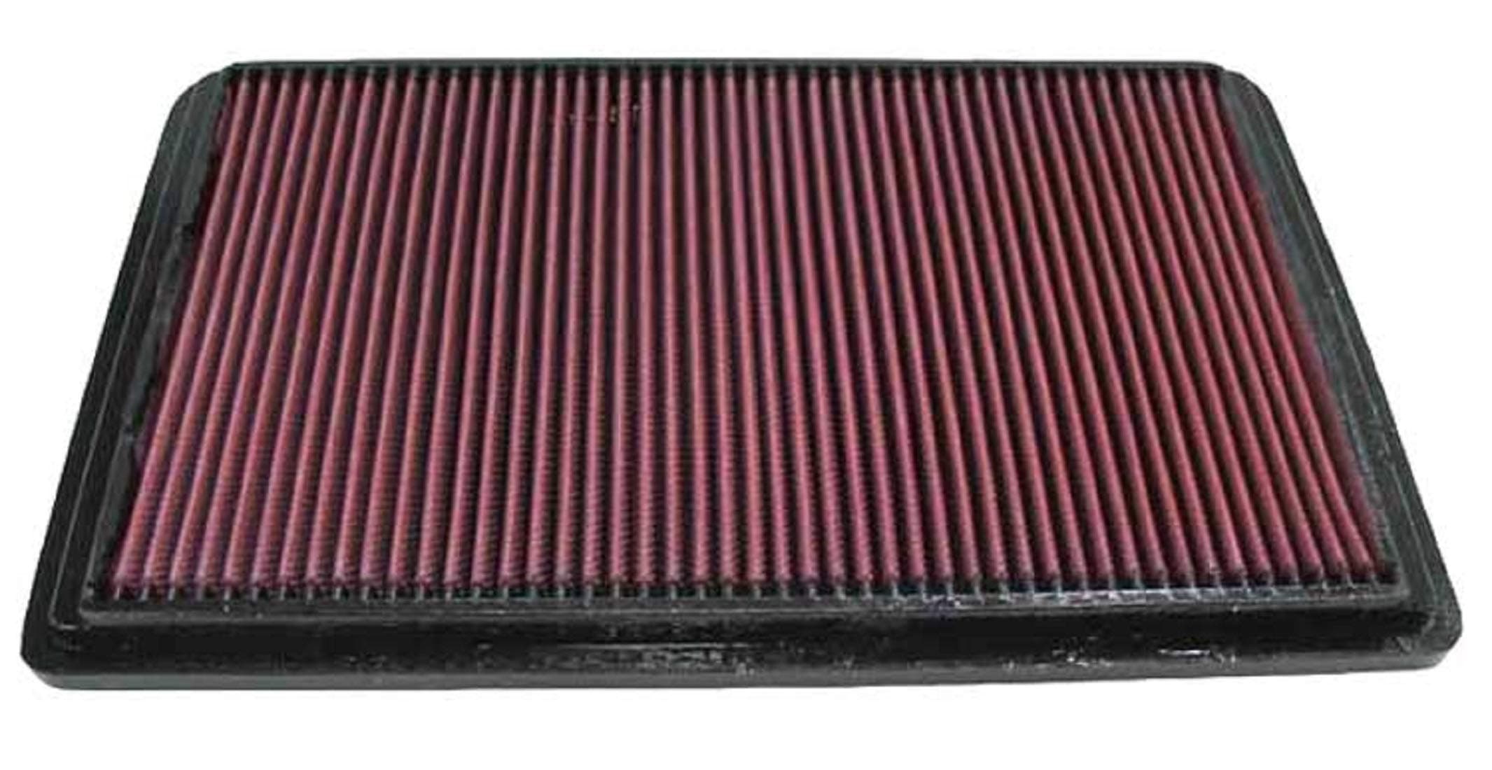 K&N Engine Air Filter: Increase Power & Acceleration, Washable, Premium, Replacement Car Air Filter: Compatible with 2008-2017 MITSUBISHI (Pajero, Pajero IV, Pajero Classic, Shogun, Montero), 33-2164