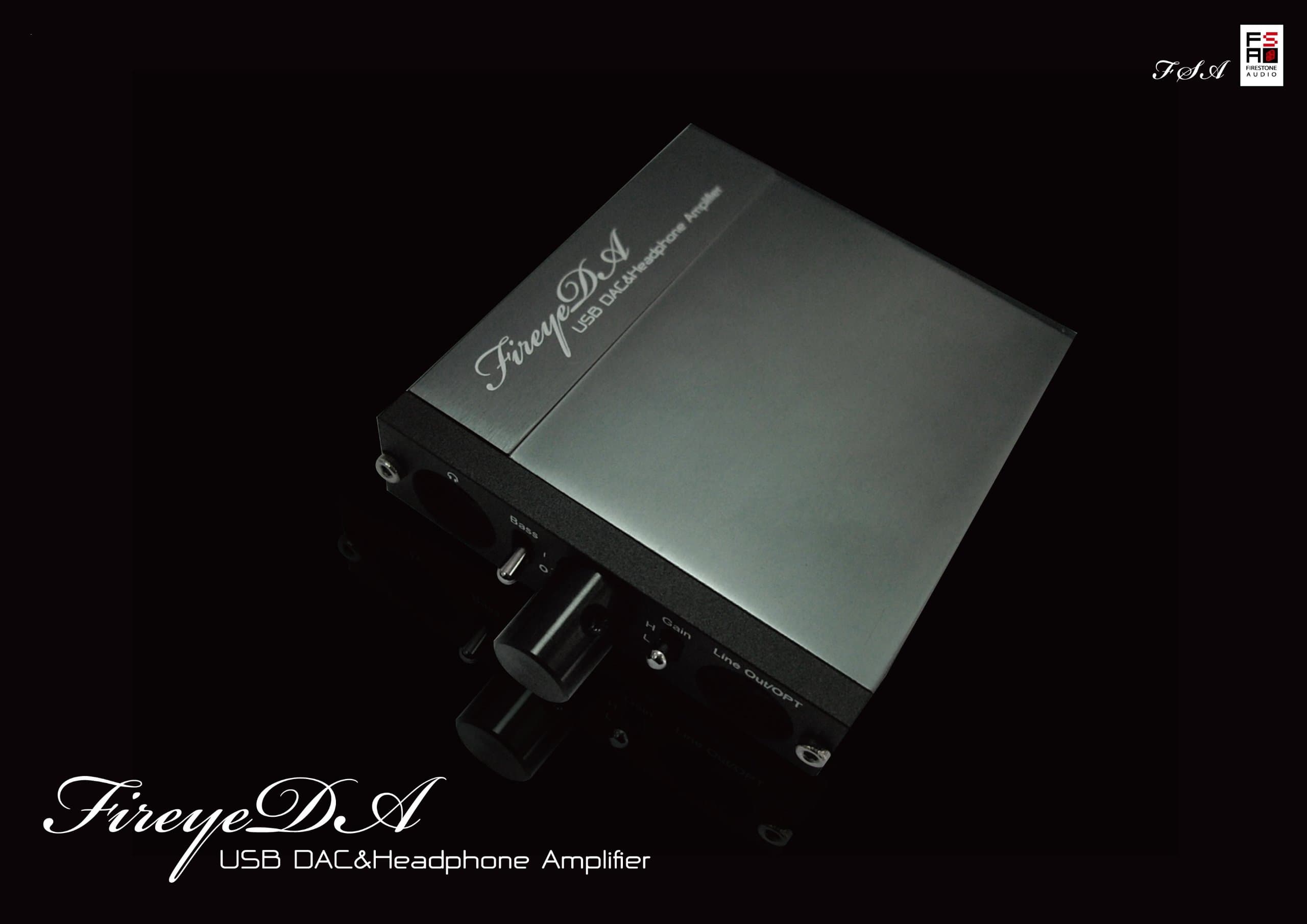 FireStone Audio Firestone DA USB DAC & Headphone Amplifier