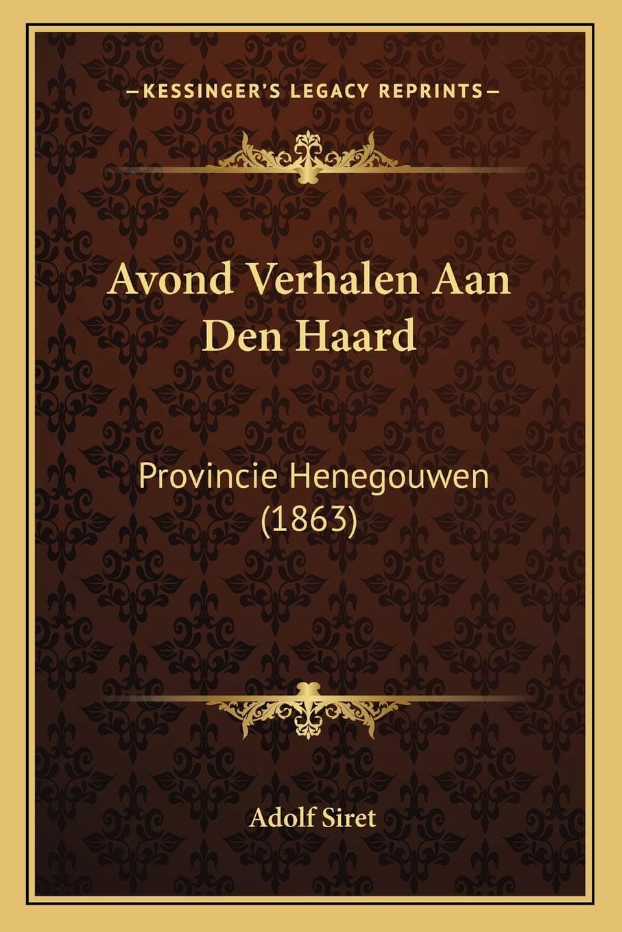 Avond Verhalen Aan Den Haard: Provincie Henegouwen (1863)