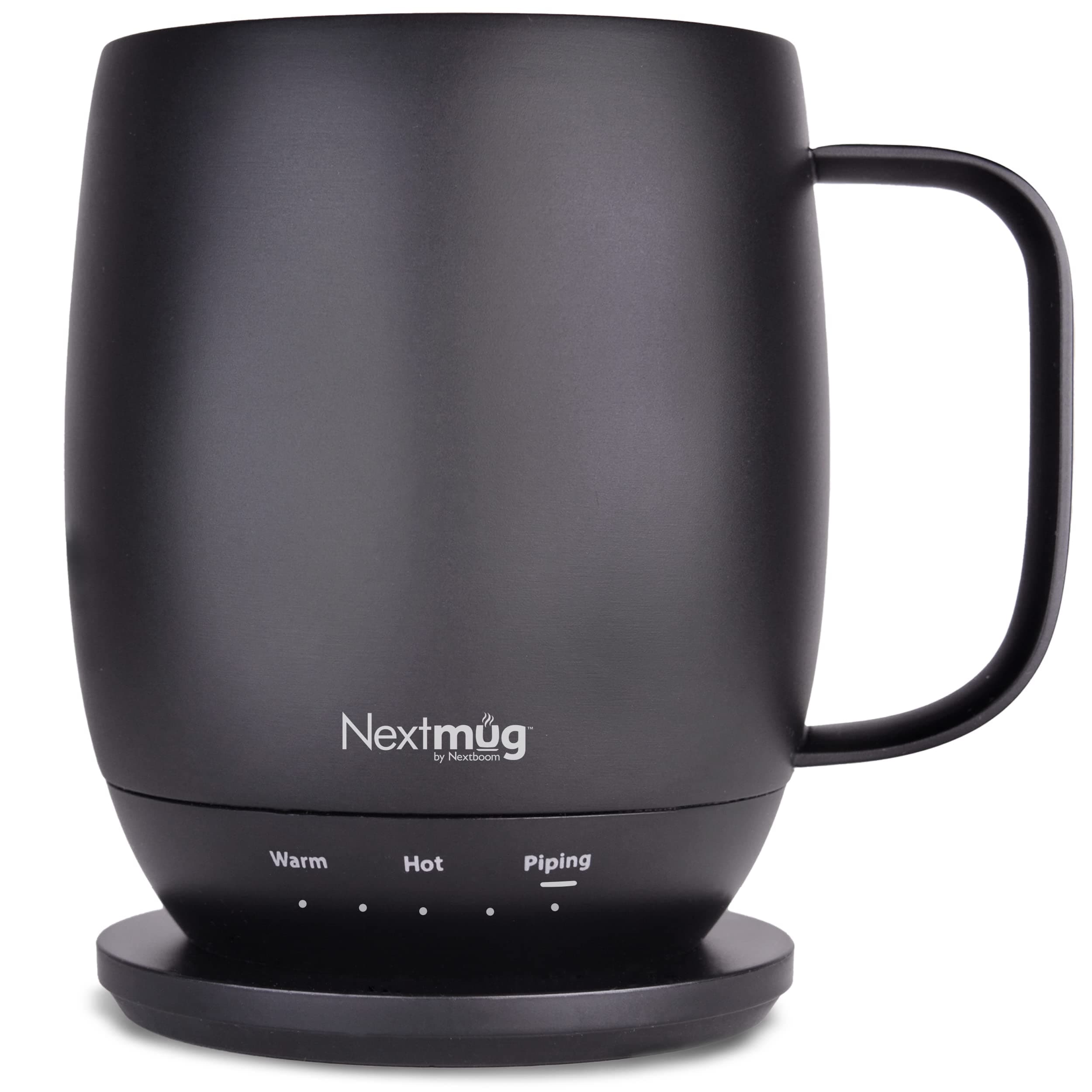 14 oz. Temperature-Controlled & Self-Heating Mug (Black)