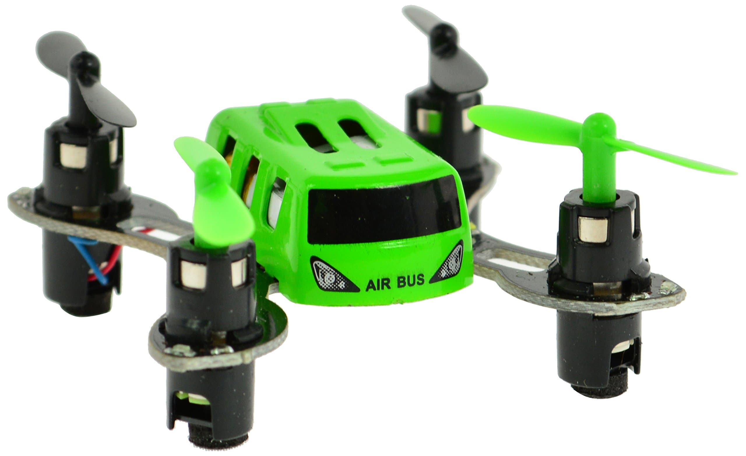 Extreem Hobby 2 x 2 x 1 Nano Quad Copter with 2.4 GHz Remote and Full Flip Capability, Green