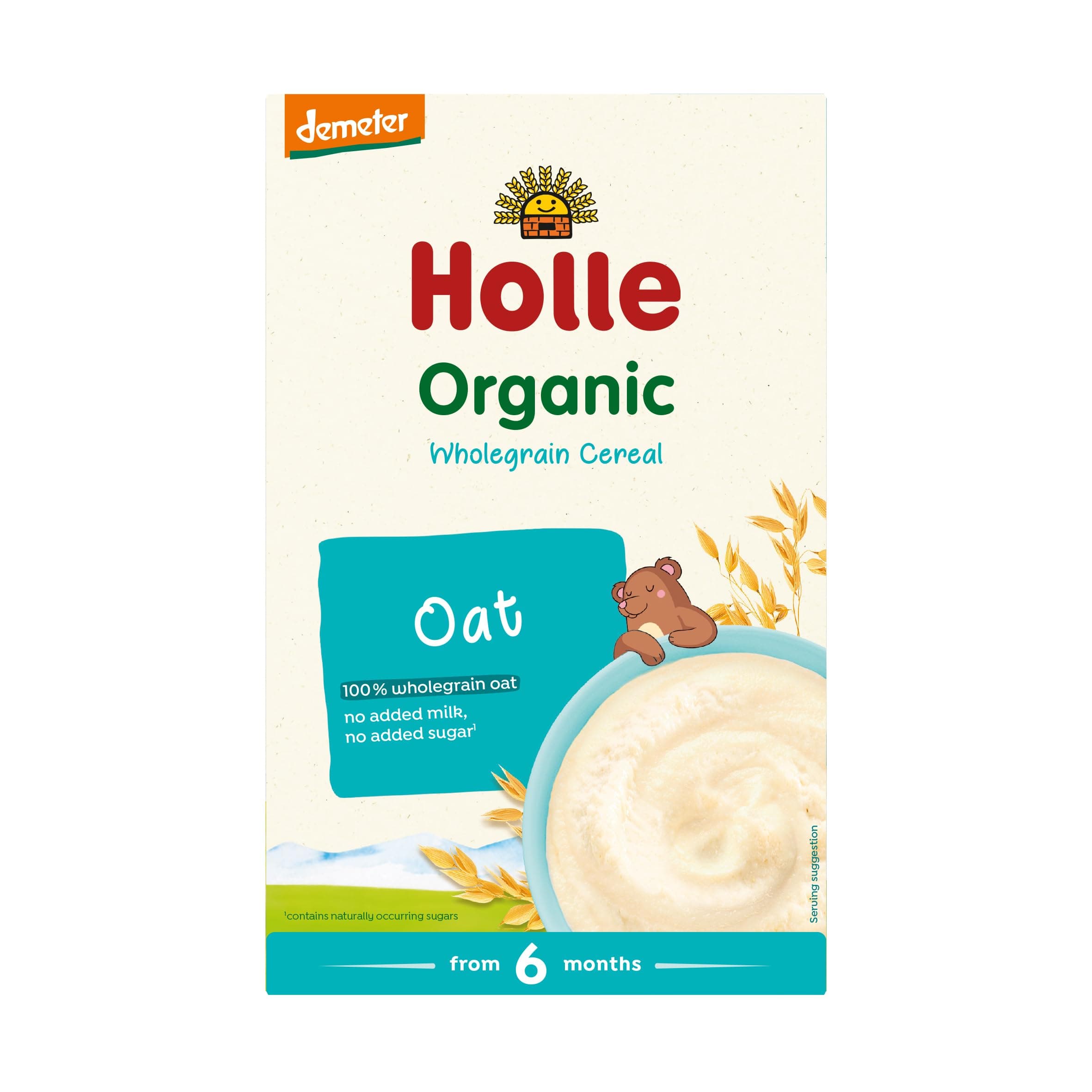 Organic Wholegrain Oat Cereal Gluten Free 250G(for Baby older than 6 months)