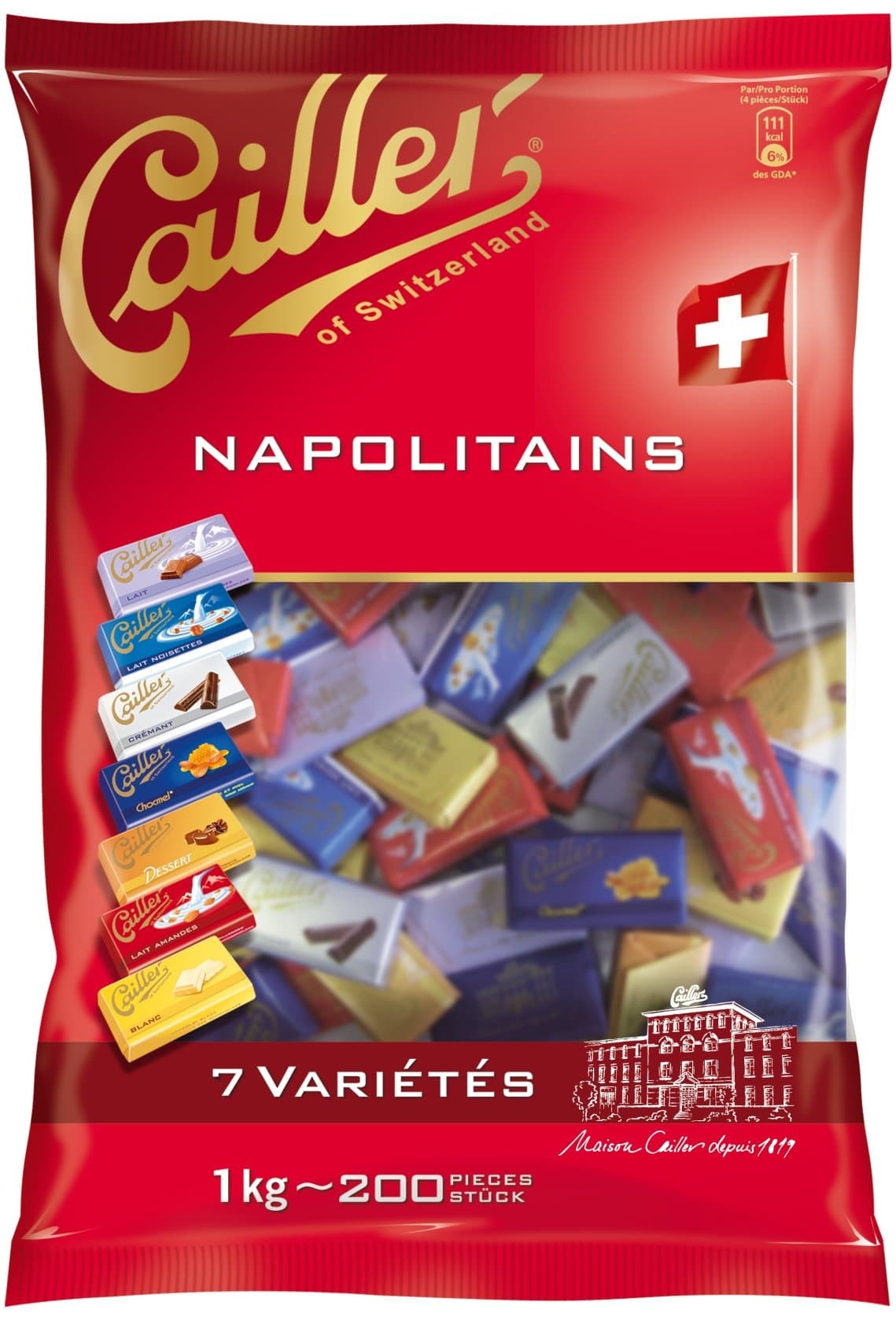 Assortierte Napolitains - 1 KG