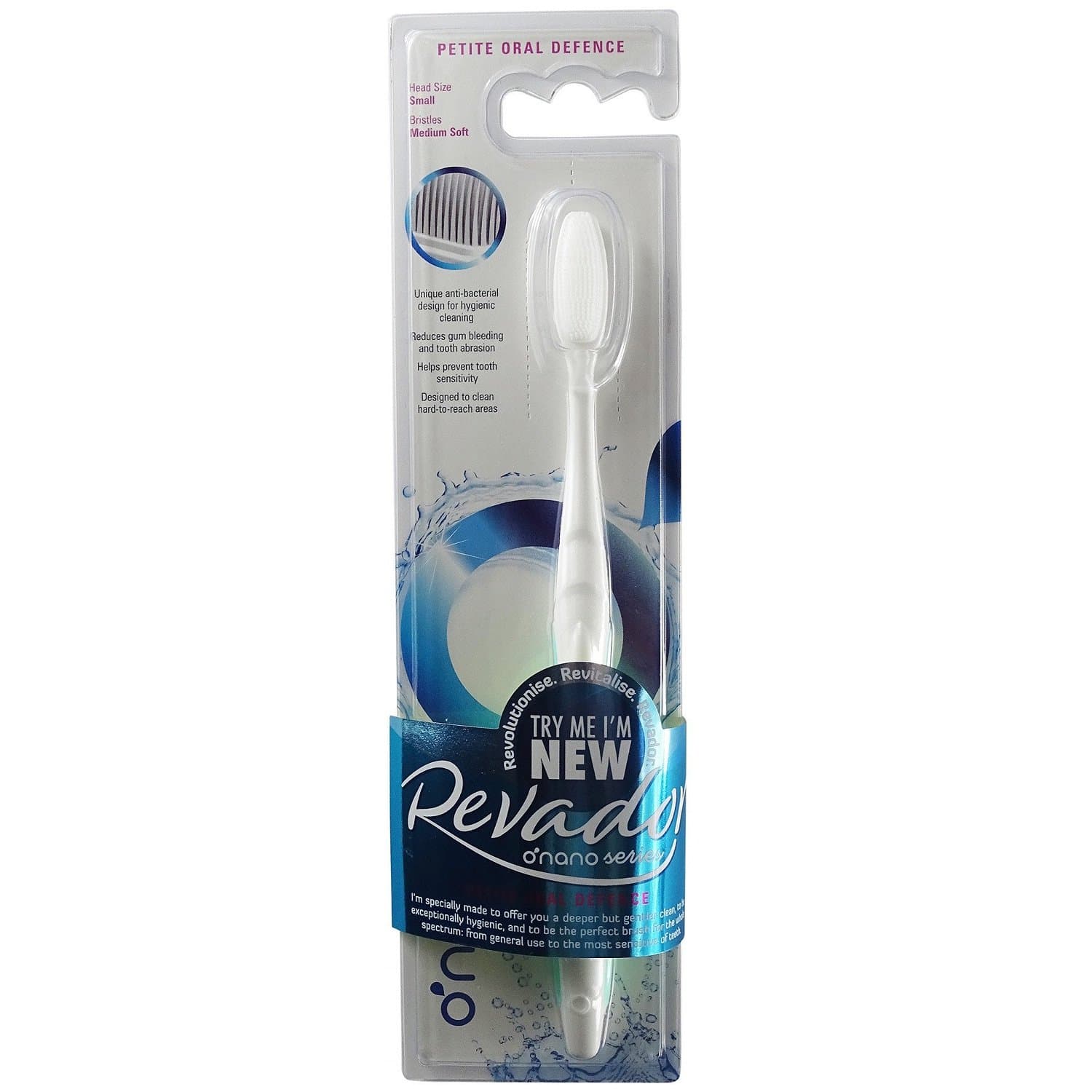 Revador O'Nano Petite Oral Defence Toothbrush