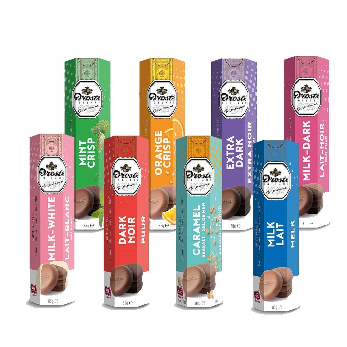 Droste Chocolate Pastille Selection - 5 Pack