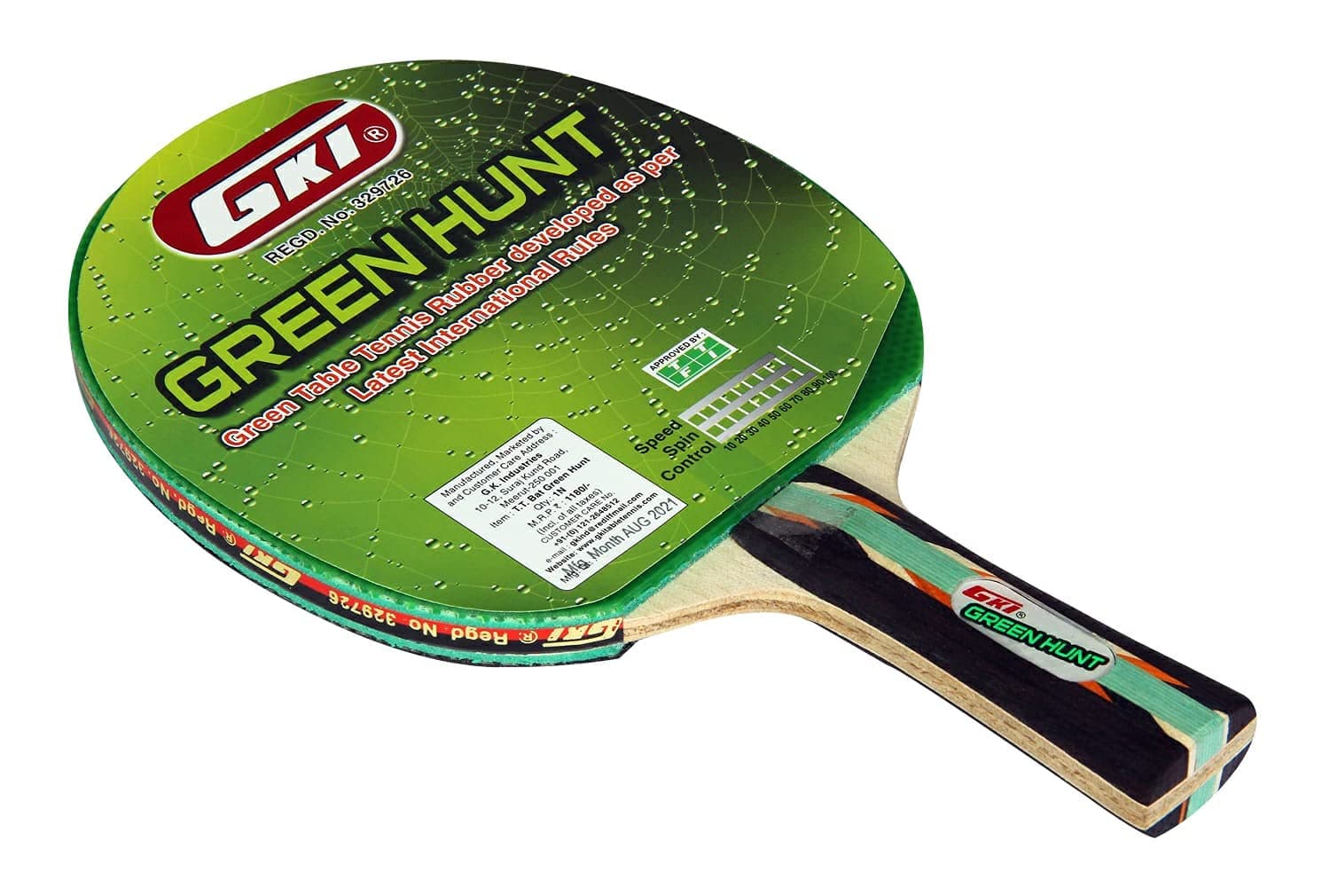 Green Hunt Tennis,Speed 92, Spin 90, Control 96
