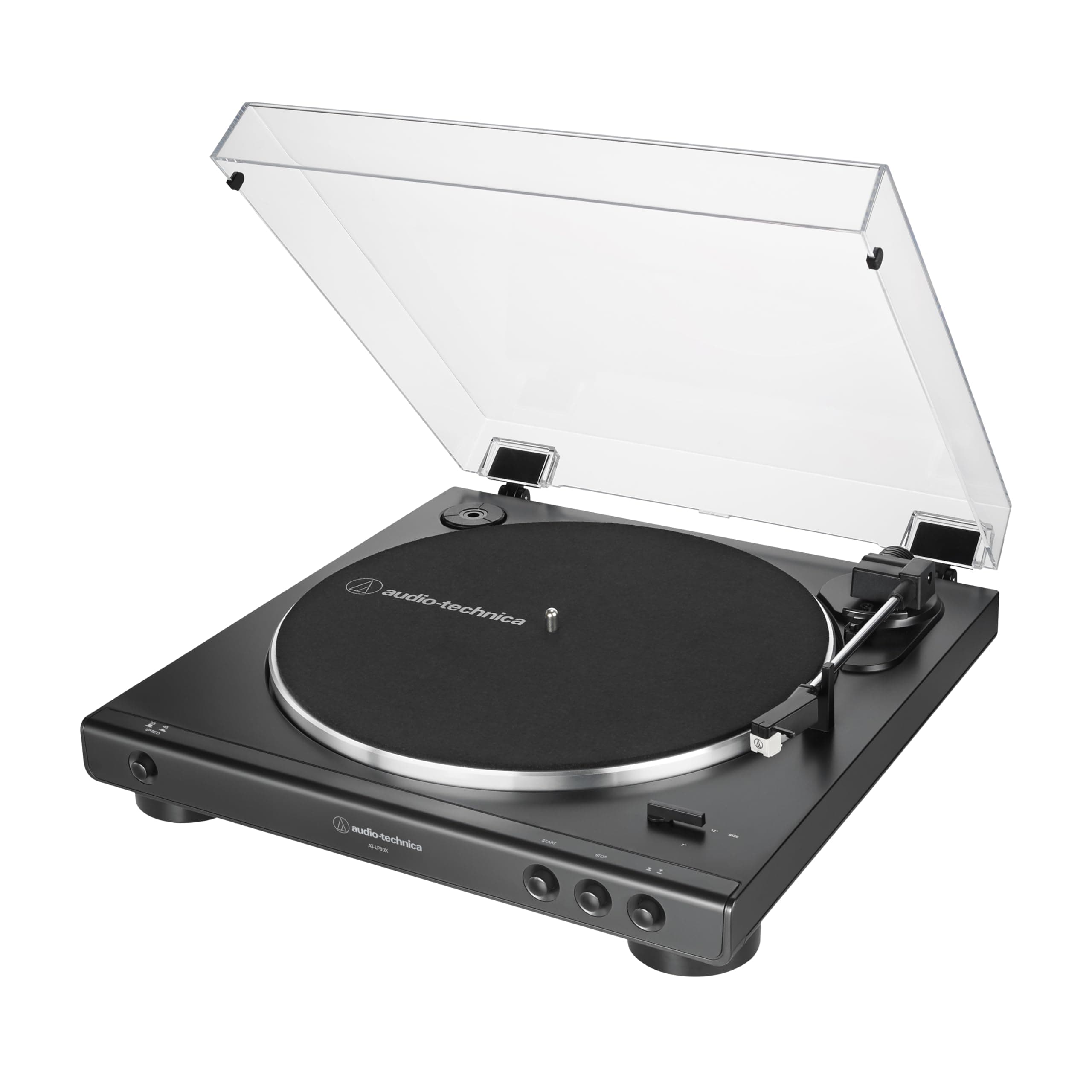 Audio-Technica Audio-Technica AT-LP60X-BK Fully Automatic Belt-Drive Stereo Turntable, Black