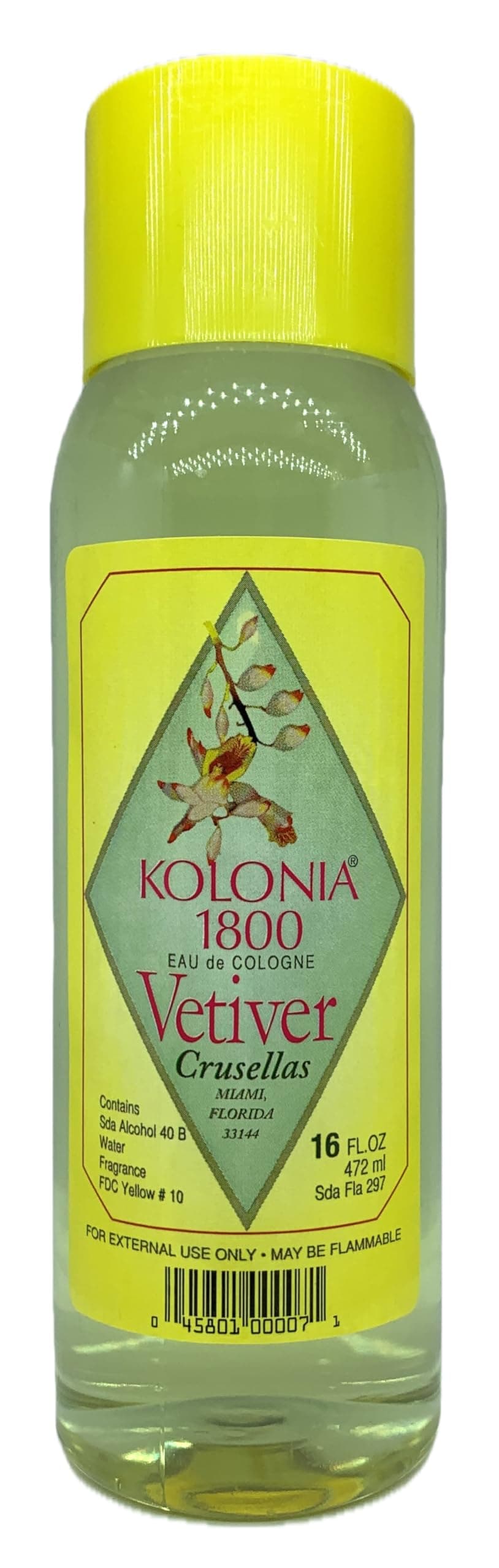 Vetiver 1800 Cologne 16 Fl Oz