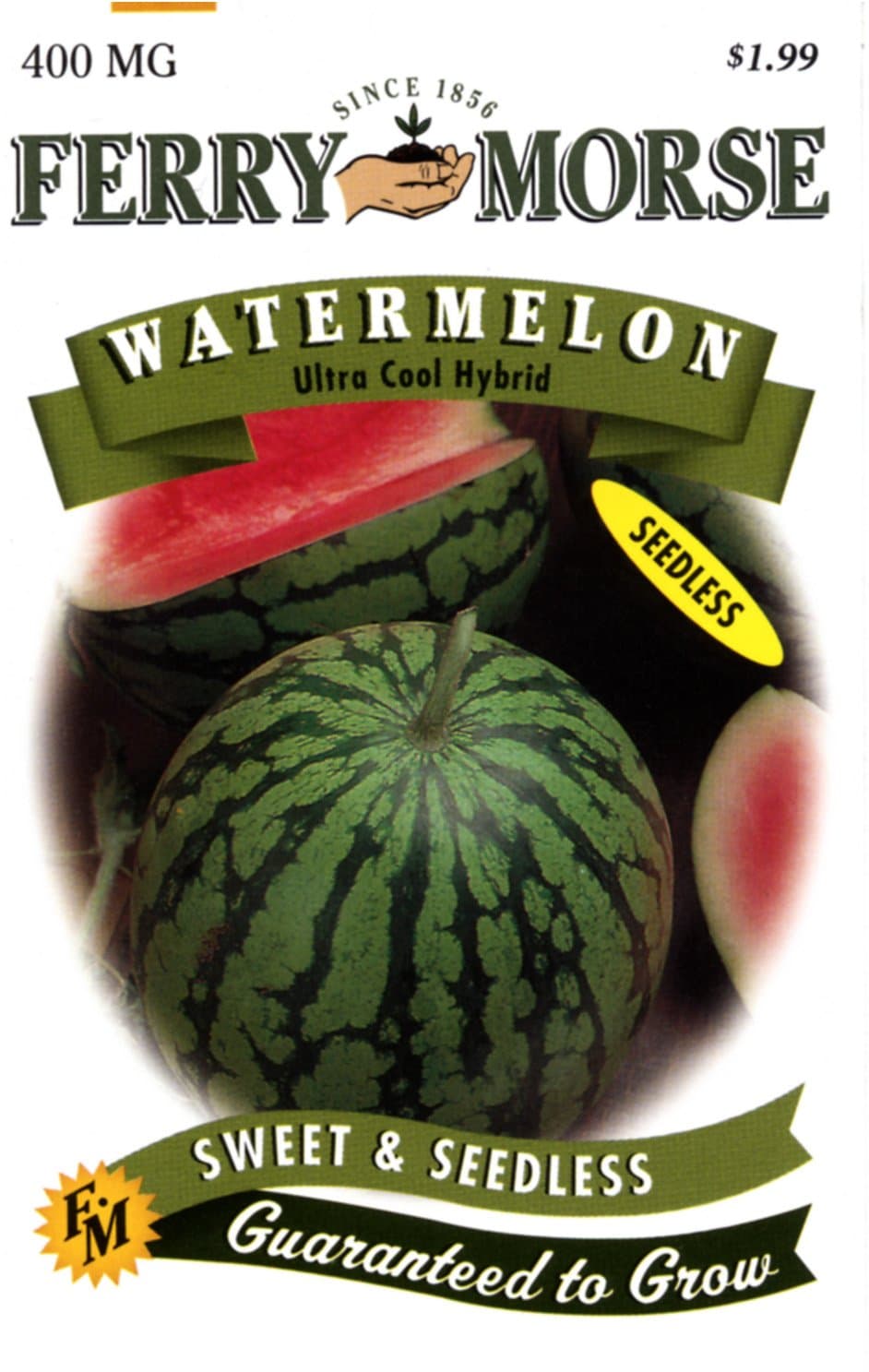 Ferry Morse Watermelon Ultra Cool Hybrid Vegetable Seed