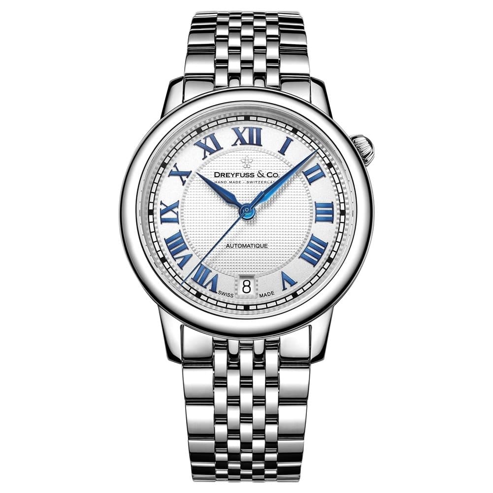 Dreyfuss Womens Analogue Classic Automatic Watch with Stainless Steel Strap DLB00148/01