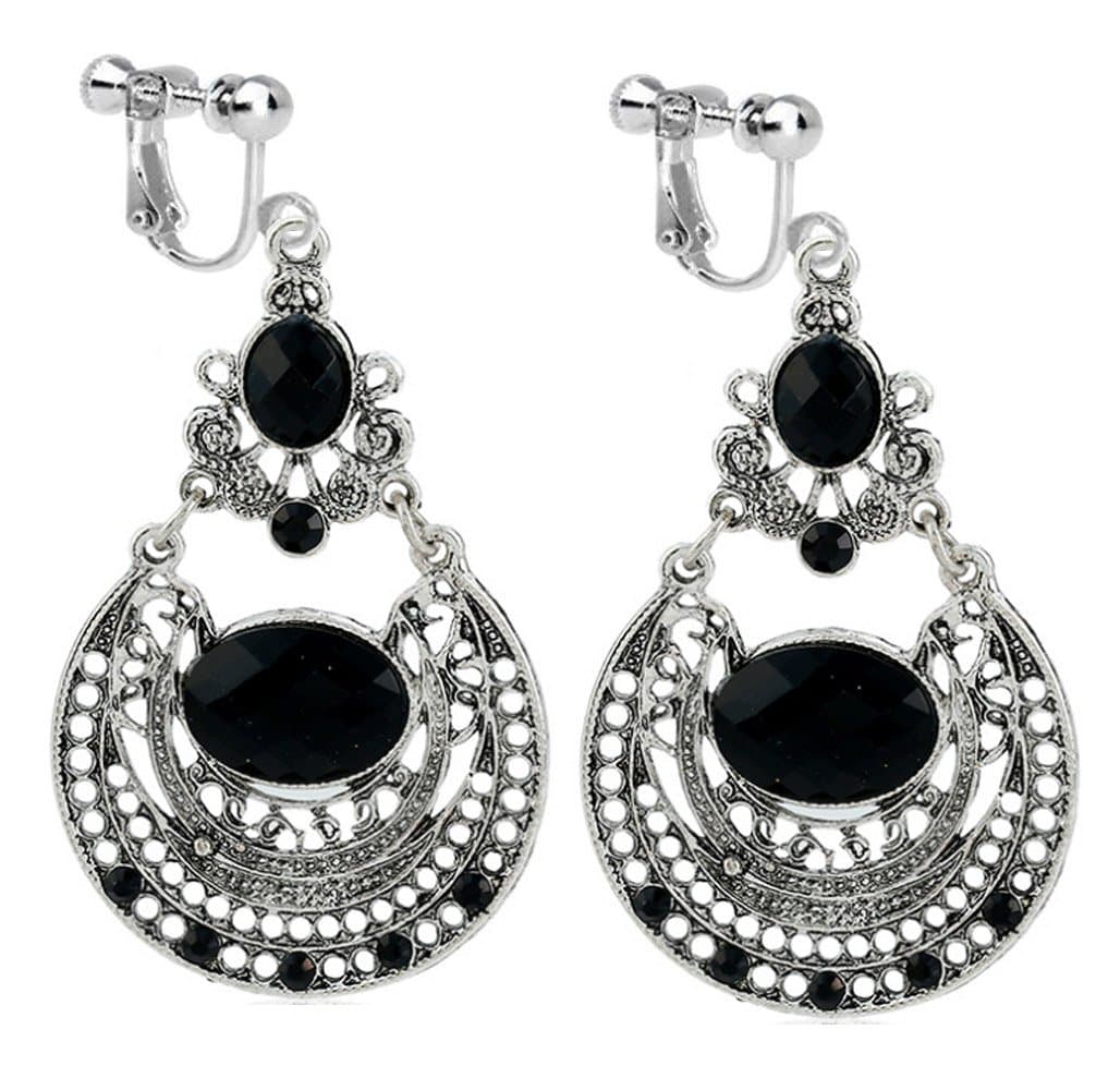 Clip on Earrings Waterdrop