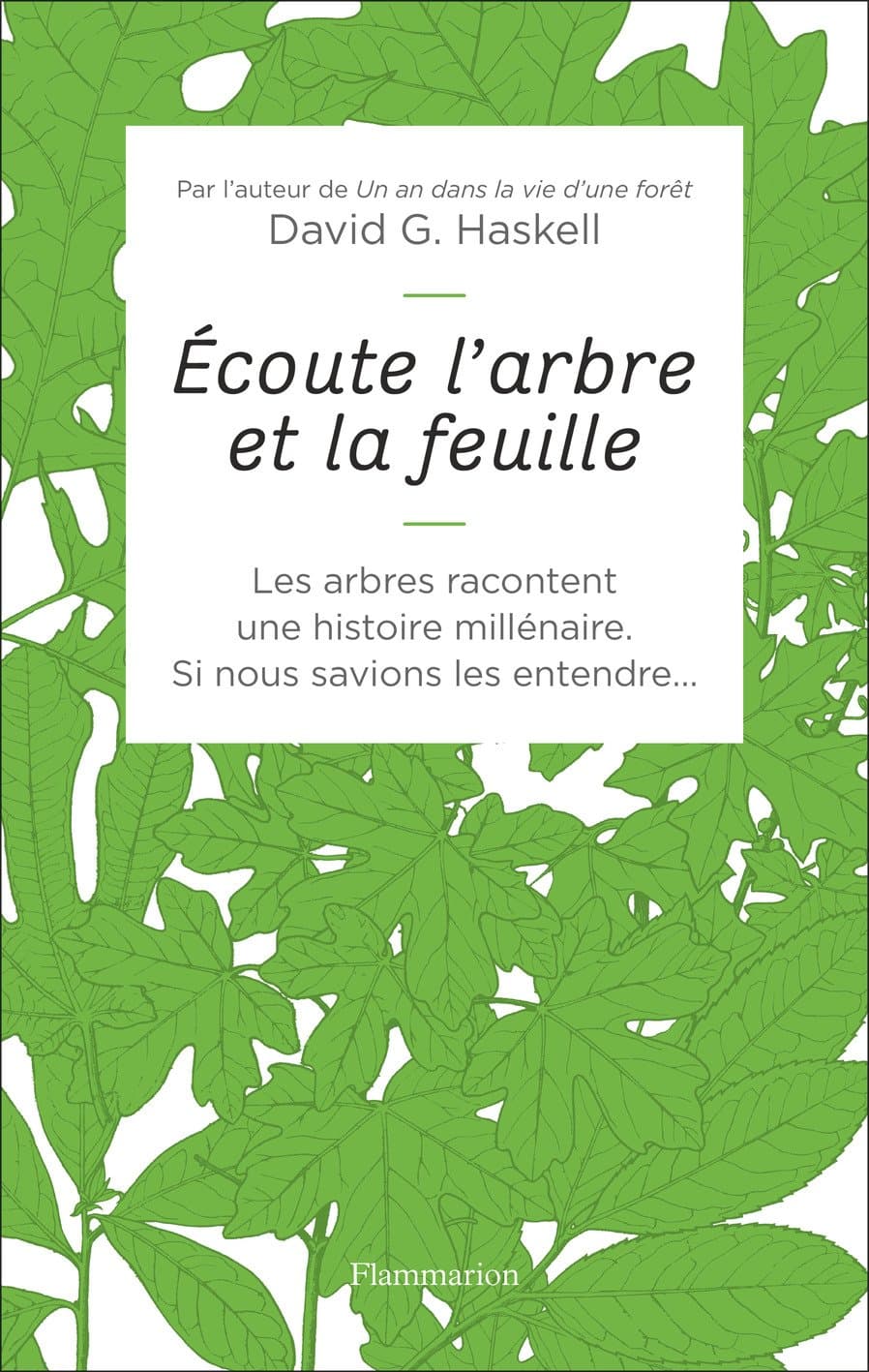 Écoute l'arbre et la feuille (Sciences) (French Edition)