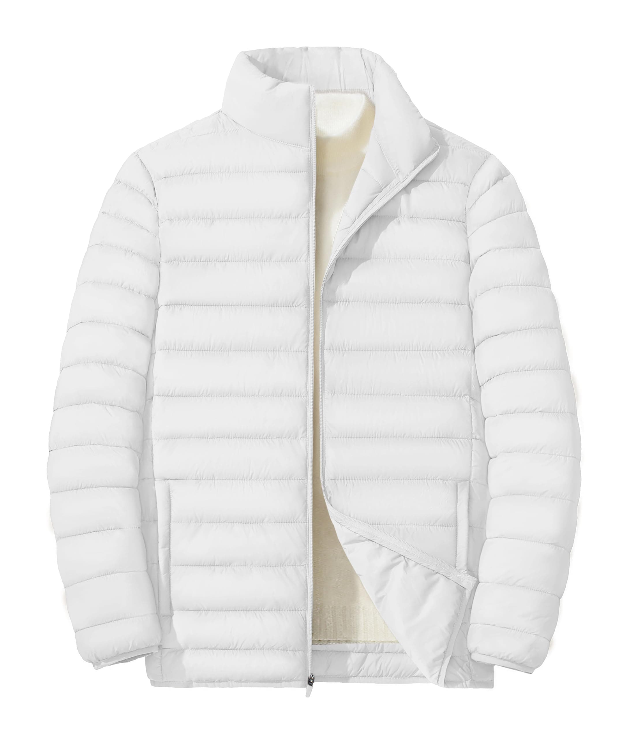 MAGNIVIT Men's Puffer Jackets Lightweight Warm Winter Coat Water-Repellent Windbreaker Insulated Quilted Packable Jacket