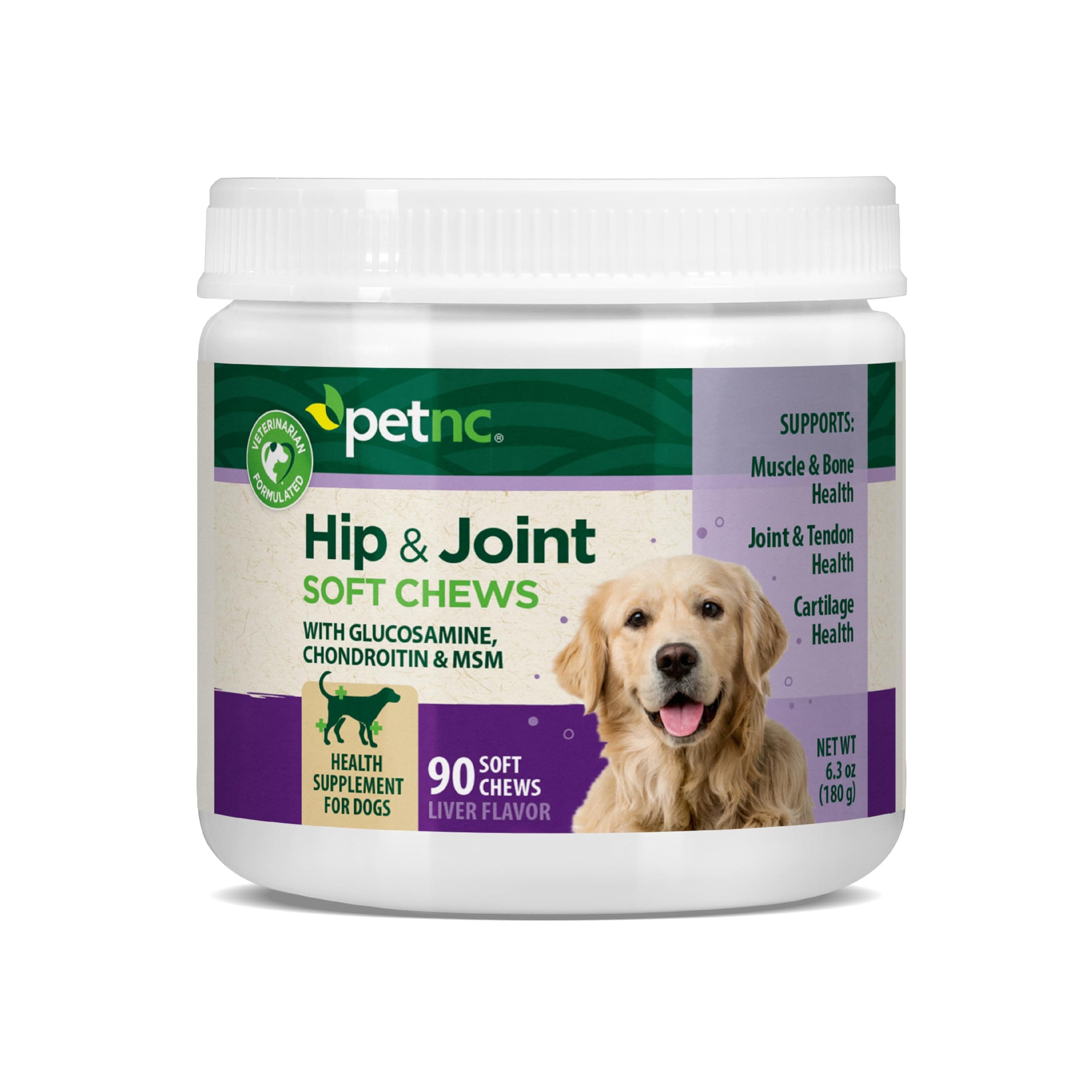 Hip & Joint, All Dog, Liver Flavor, 90 Soft Chews