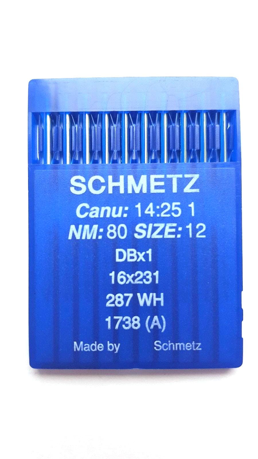 Schmetz Industrial Sewing Machine Needles: 16x231 CANU 14:25 1 (Packet of 10) (12/80)