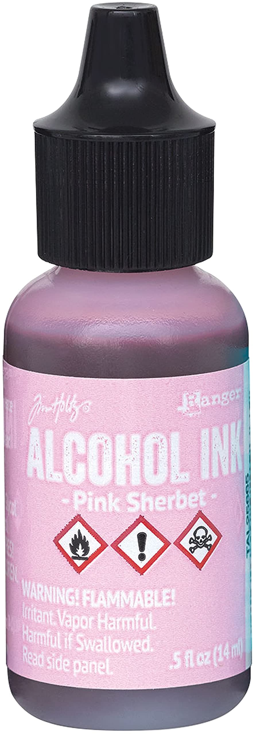 Tim Holtz Alcohol Inks and Accessories Adirondack Lights Sherbet Alcohol Ink, Pink,0.5oz