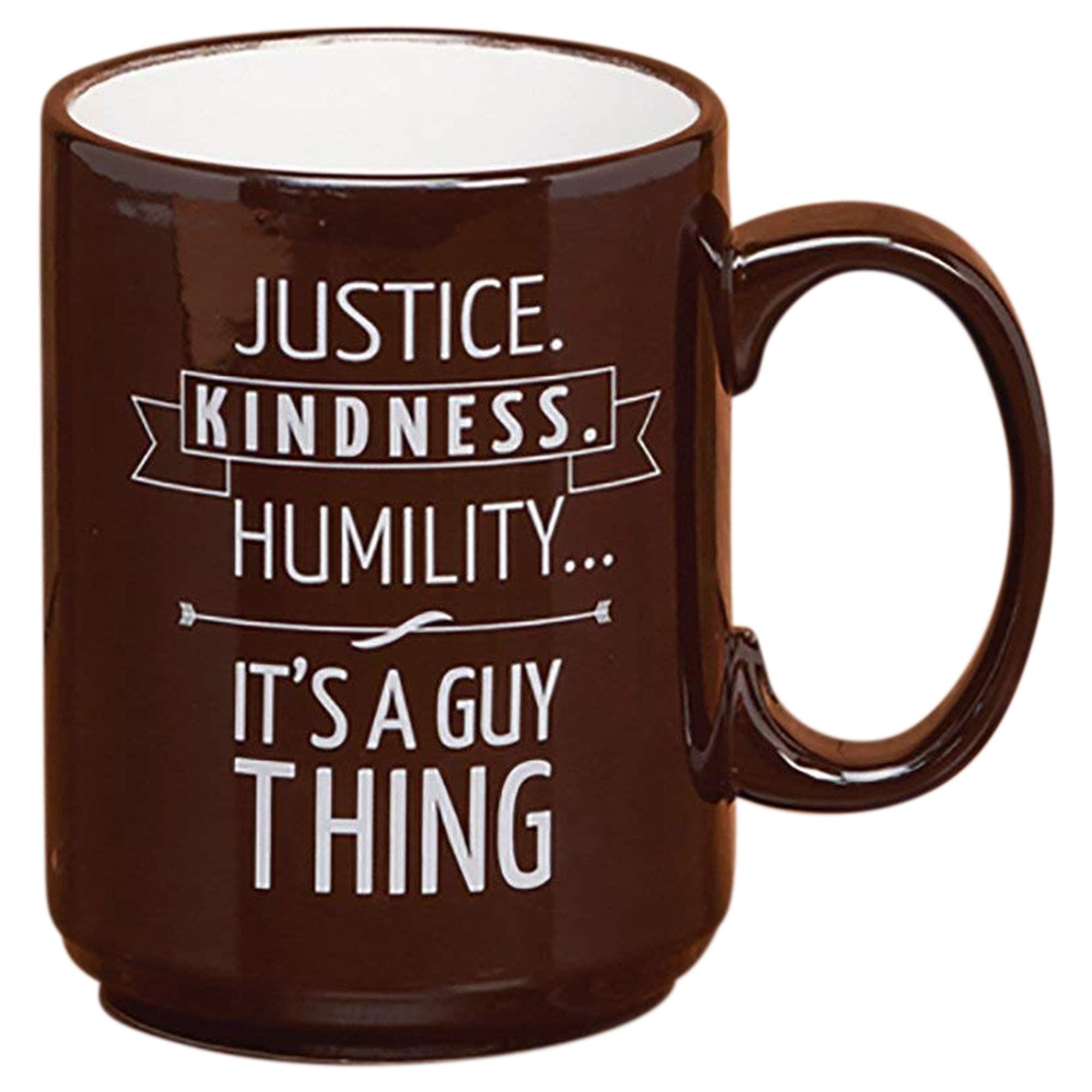 Mug-Justice Kindness Humility/Micah 6:8 w/Gift Box