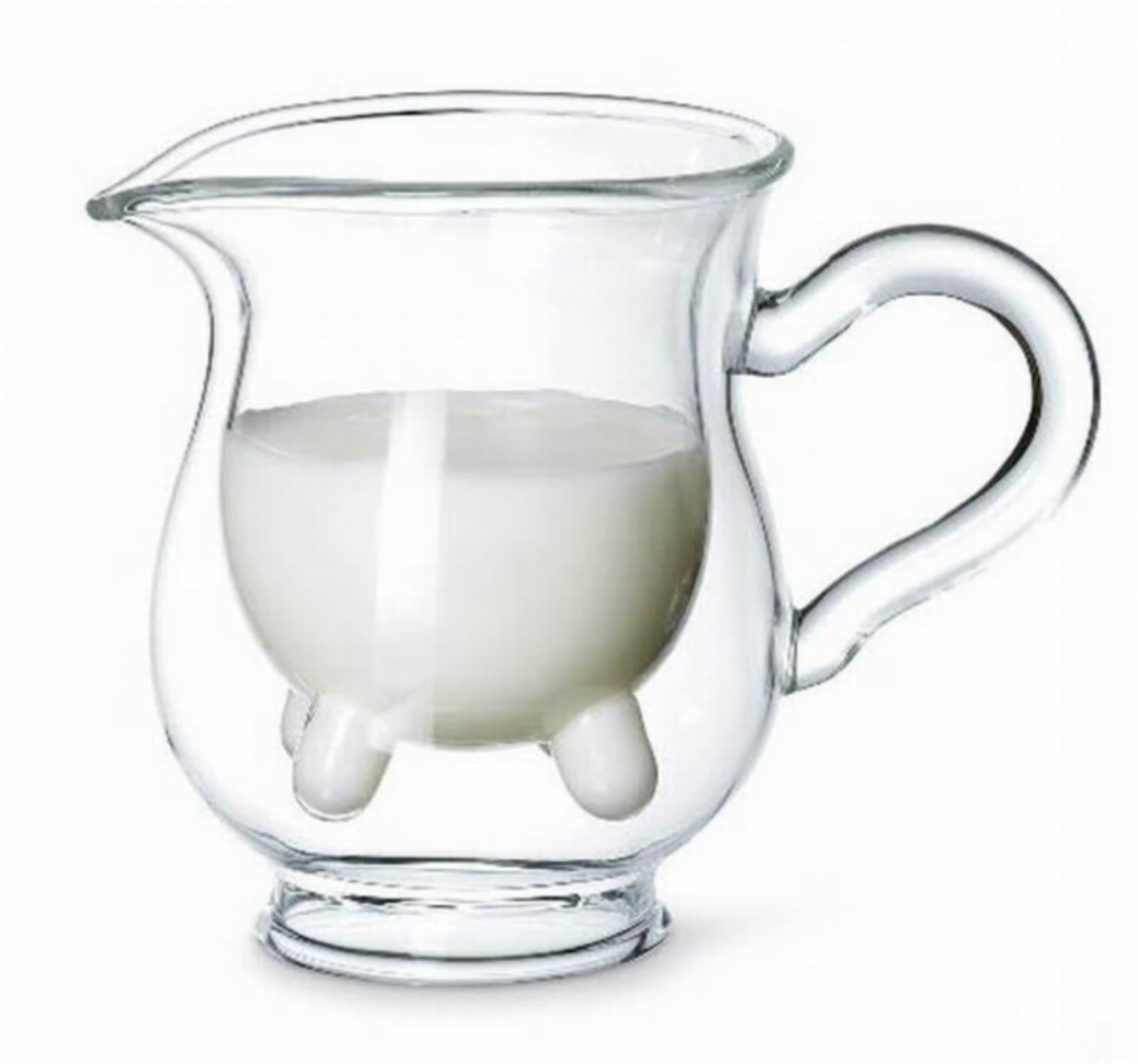 Double Walled Milk Pot 'Cow's udder'