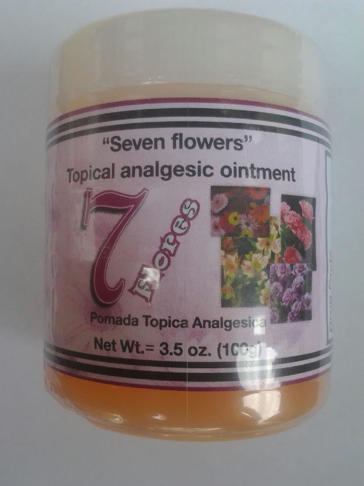 Seven Flower Extract, Traditional Chinese Medicine Formula Ointment 3.5 oz