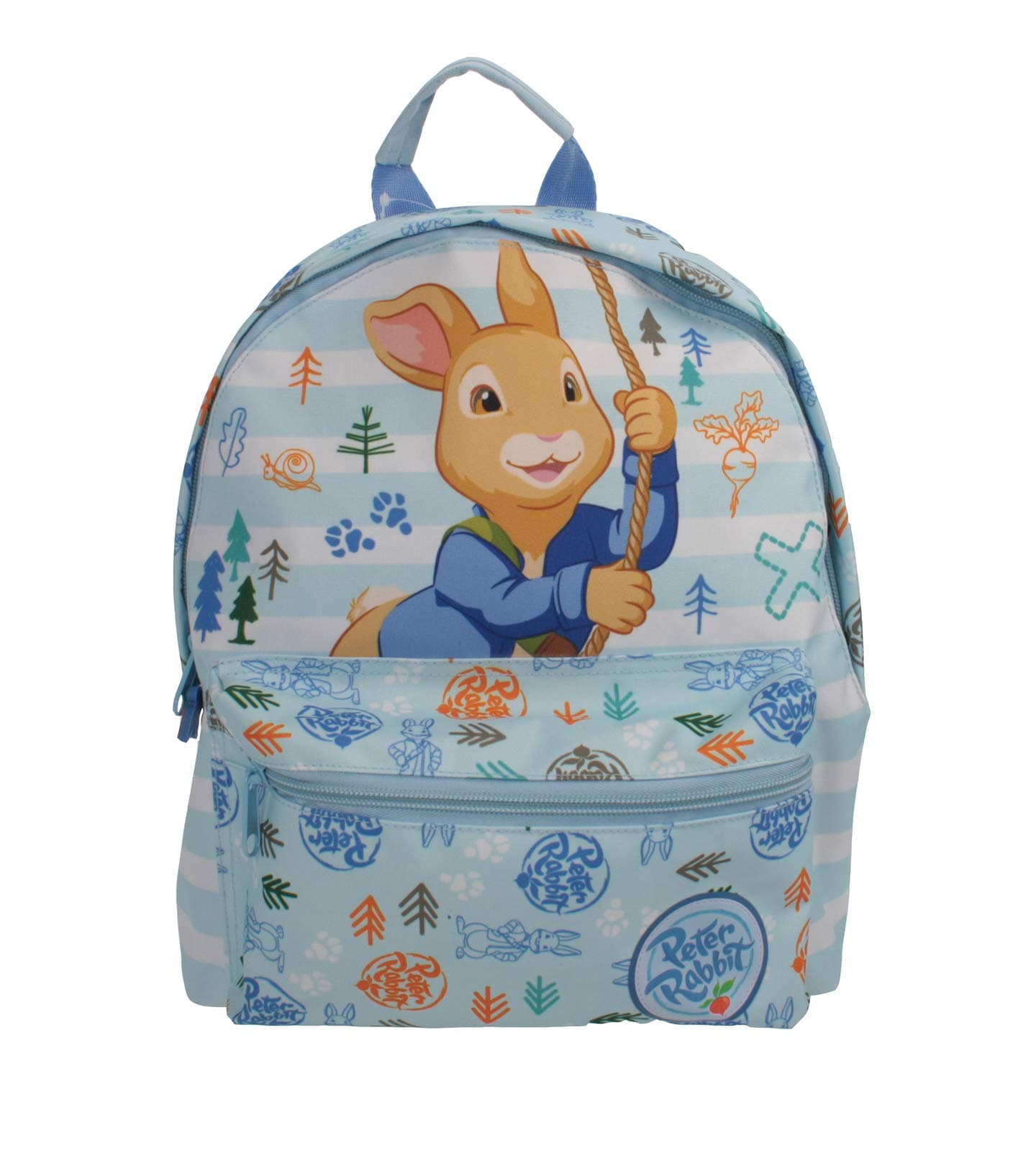 Peter Rabbit Woodland Striped Blue & White Children's Roxy Backpack