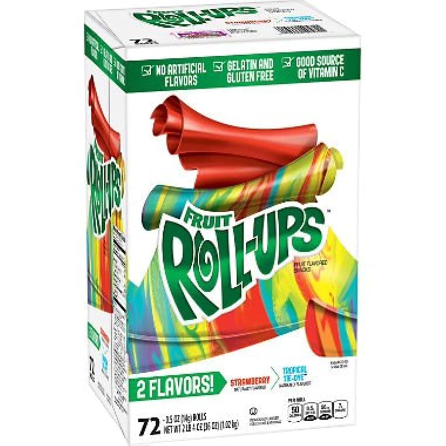 Betty Crocker Blastin' Berry Hot Colors Fruit Roll-Ups, 72 ct. SA
